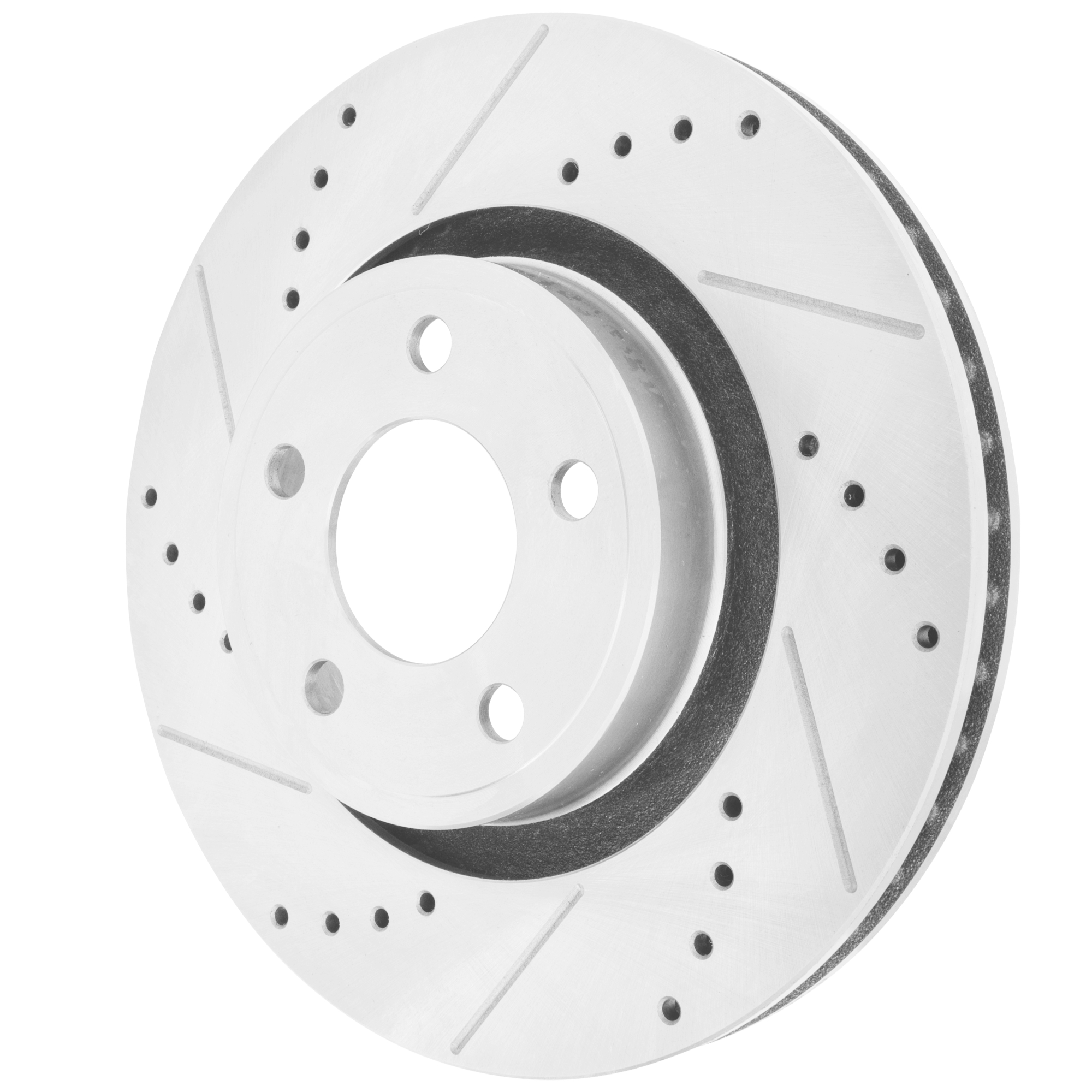 AM MUSTANG 15-20 FRONT BRAKE DISC RH=LH For Vehicles with 320mm Front Disc Except Performance Package Cross drilled and Slotted SKU JSTPF27110140DRS OEM 42315-850489-60054077-681953R