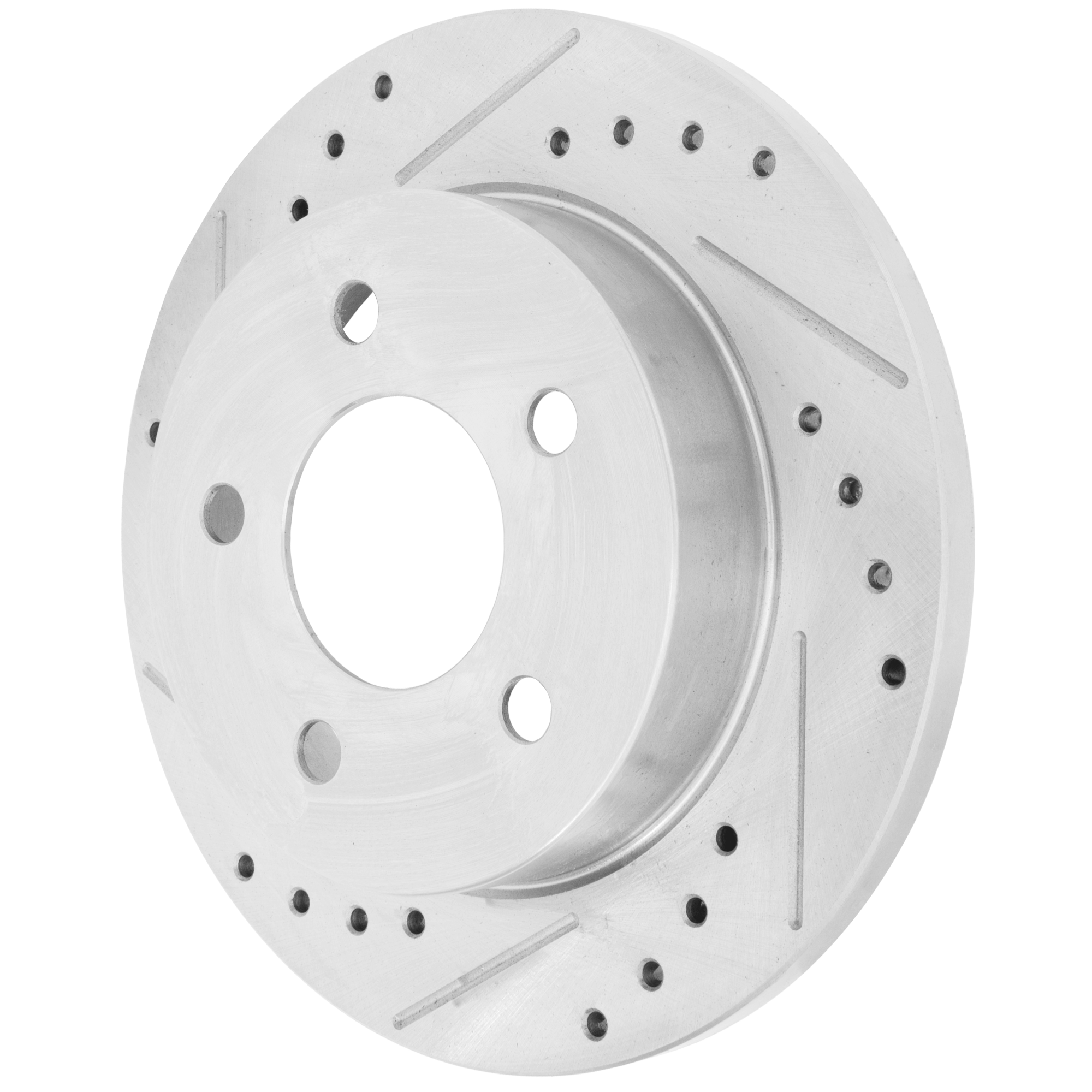 AM MUSTANG 94-04 REAR BRAKE DISC RH=LH Cross drilled and Slotted SKU JSTPF27110147DRS OEM 1217-19728-27111-54017-65865-6