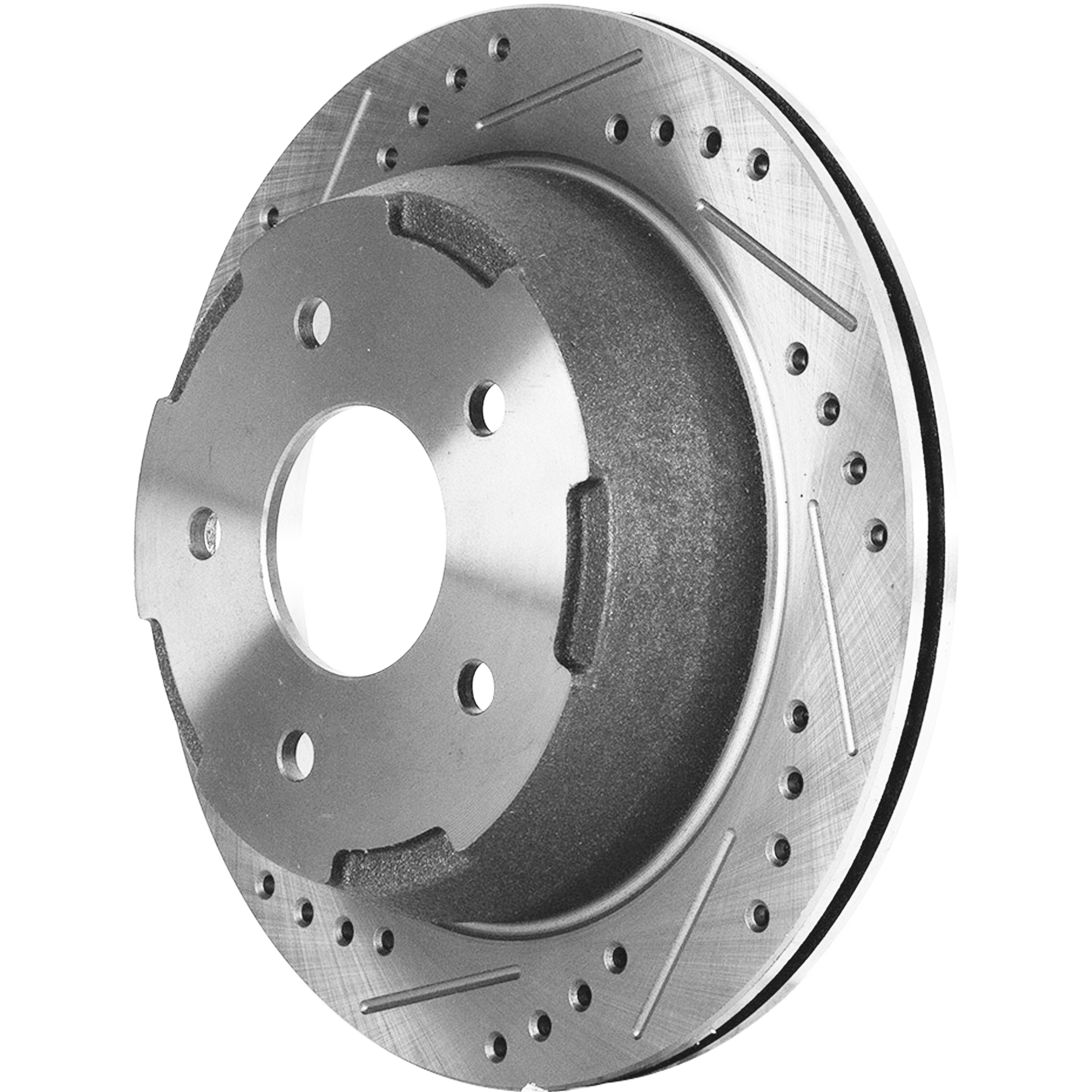 AM BLAZER 98-05 JIMMY 97-05 SONOMA 04-04 REAR BRAKE DISC RH=LH Cross drilled and Slotted Vented 5 Lugs SKU JSTPG27110004DRS OEM 27277-55049-56725-86725-101609