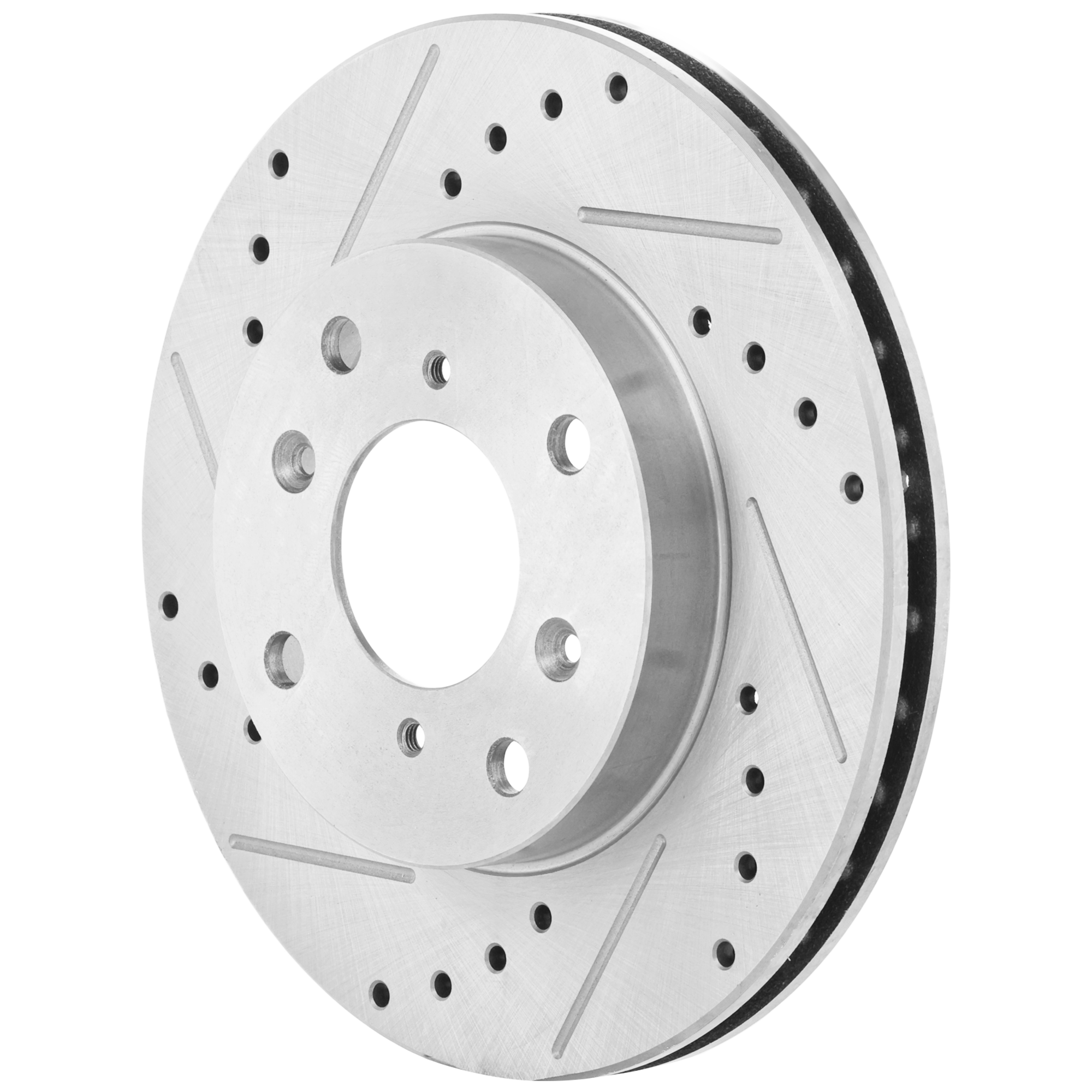 AM CL 98-99 ACCORD 98-02 FRONT BRAKE DISC RH=LH Cross drilled and Slotted 2.3L Eng. SKU JSTPH27110012DRS OEM 31243-63630-96709-108130-14522
