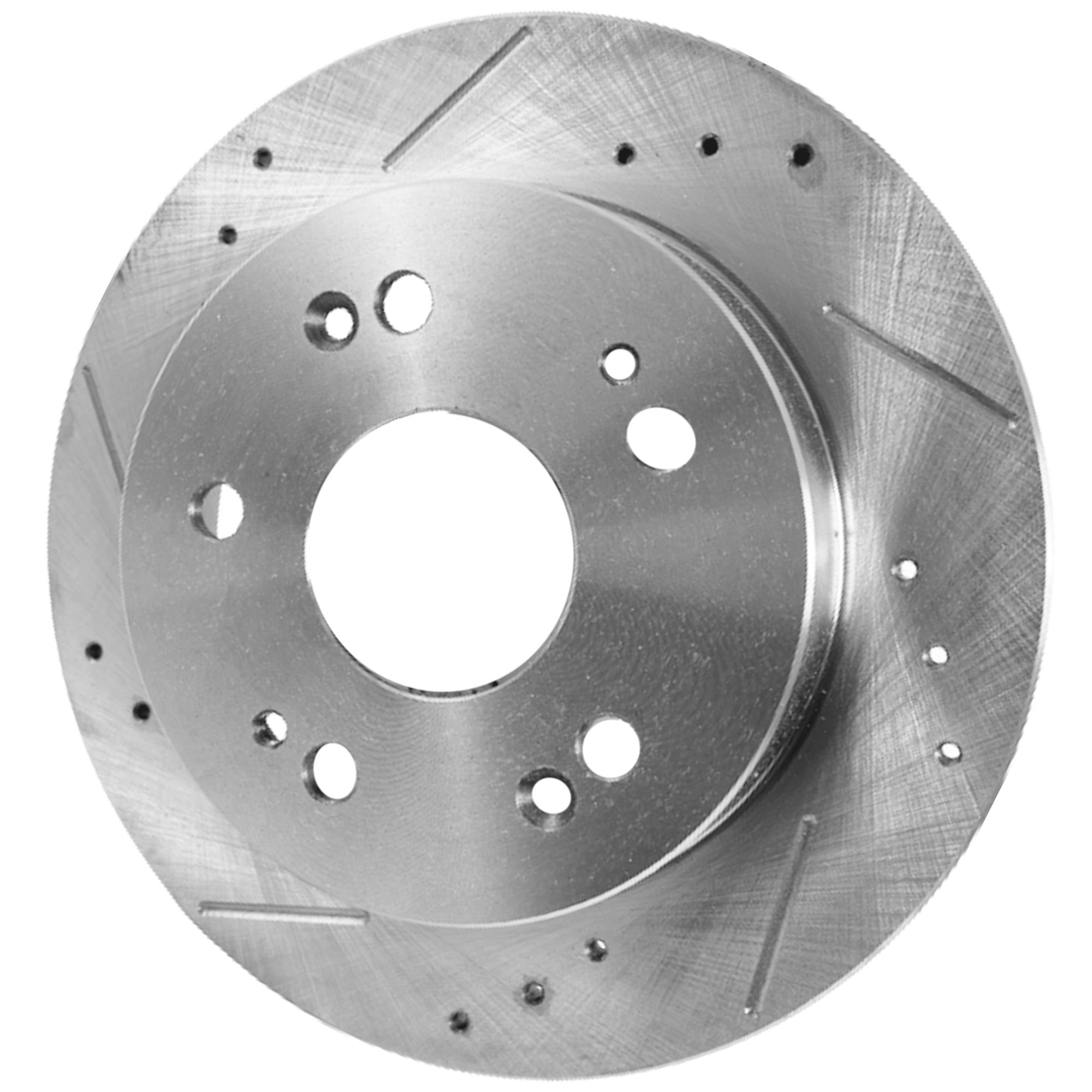 AM CSX 06-11 PRELUDE 97-01 CIVIC 06-15 REAR BRAKE DISC RH=LH Cross drilled and Slotted SKU JSTPH27110057DRS OEM 31227-31420-108400-145159-0832