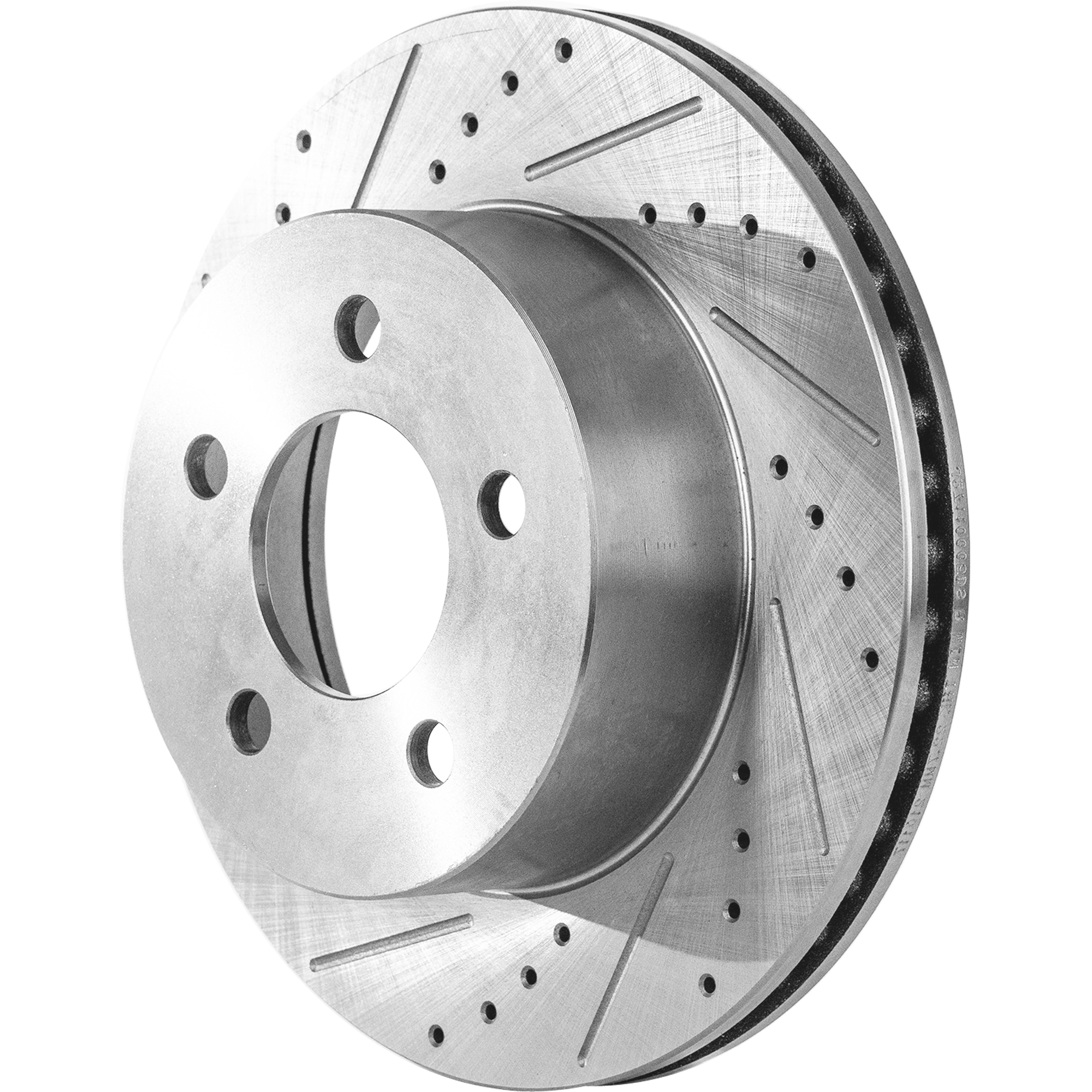 AM WRANGLER TJ 99-06 CHEROKEE 99-01 FRONT BRAKE DISC RH=LH Cross drilled and Slotted SKU JSTPJ27110005DRS OEM 5396-19906-76923-105111-145276