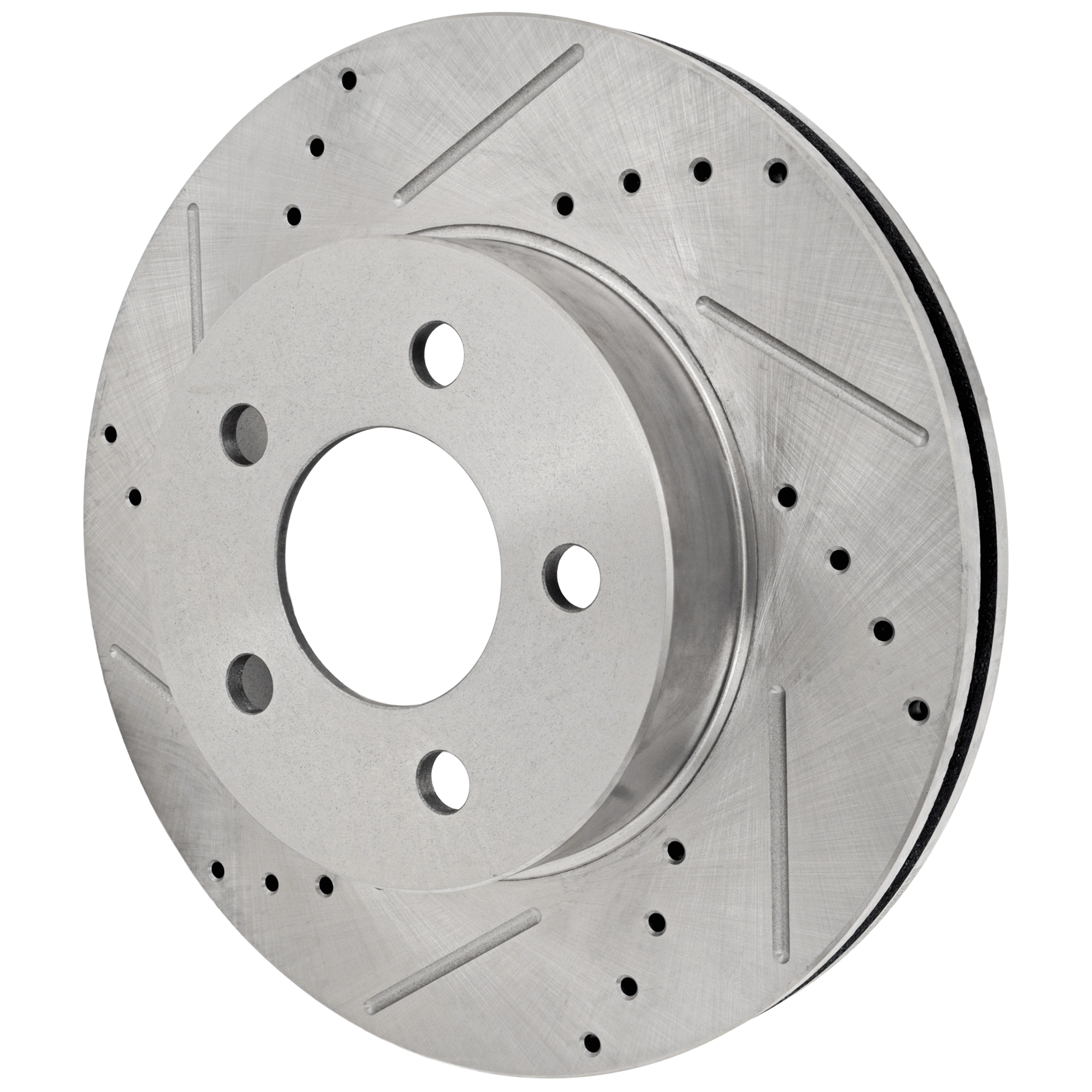 AM LIBERTY 02-07 FRONT BRAKE DISC RH=LH Cross drilled and Slotted SKU JSTPJ27110019DRS OEM 53001-67052-105160-145329-7800