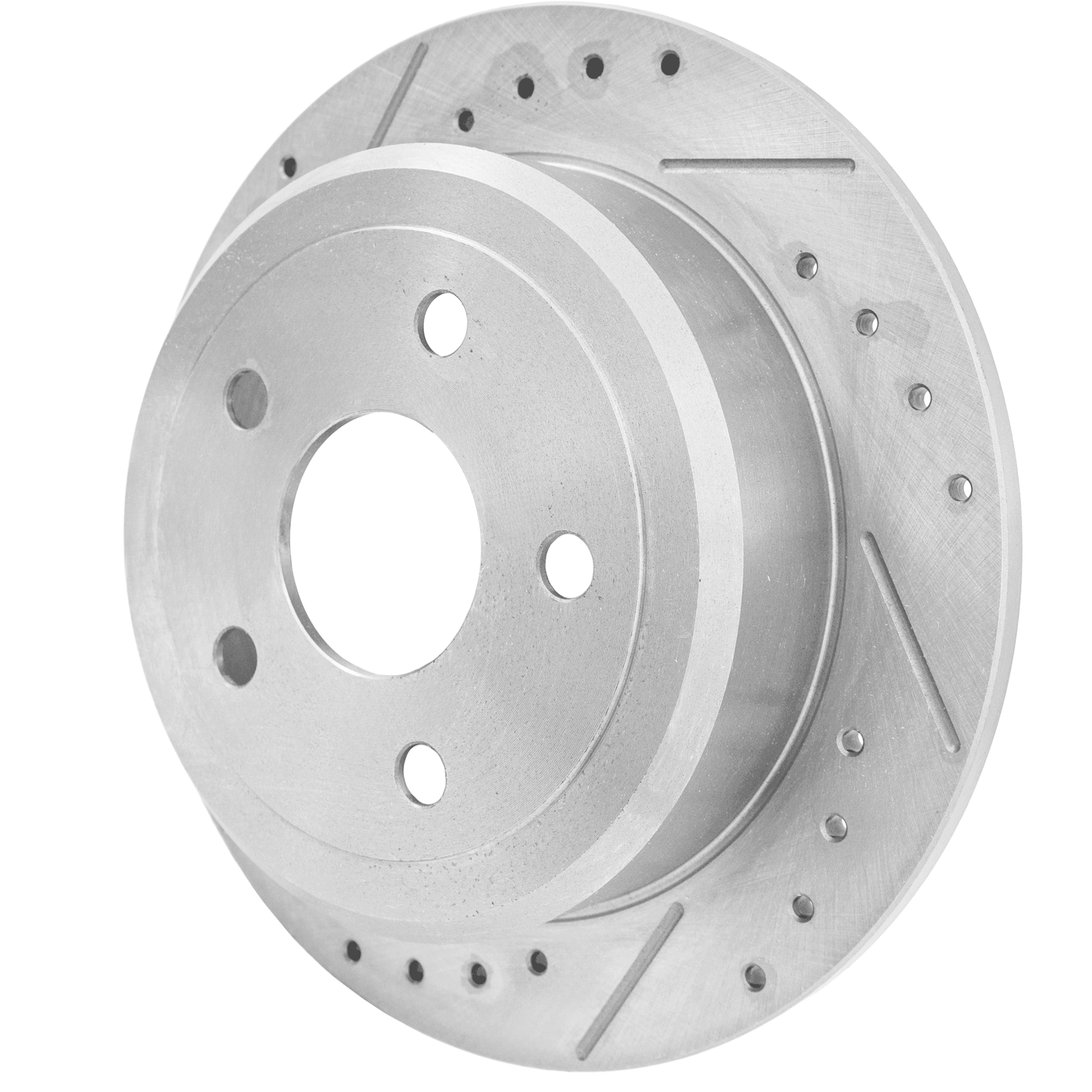 AM WRANGLER 07-17 WRANGLER JK 18-18 REAR BRAKE DISC RH=LH Cross drilled and Slotted SKU JSTPJ27120001DRS OEM 53041-60373-780519-900326-6004
