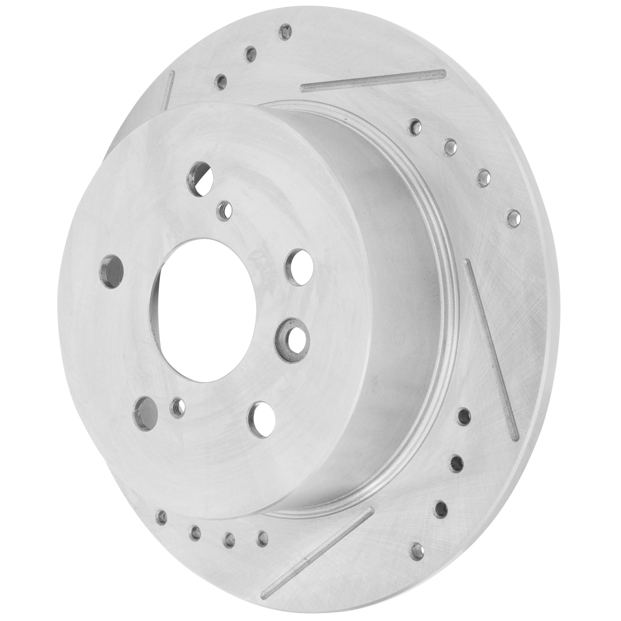 AM ES350-07-12 CAMRY 07-11 AVALON 08-12 REAR BRAKE DISC RH=LH Cross drilled and Slotted SKU JSTPL27110006DRS OEM 31433-44581-60389-145712-08331