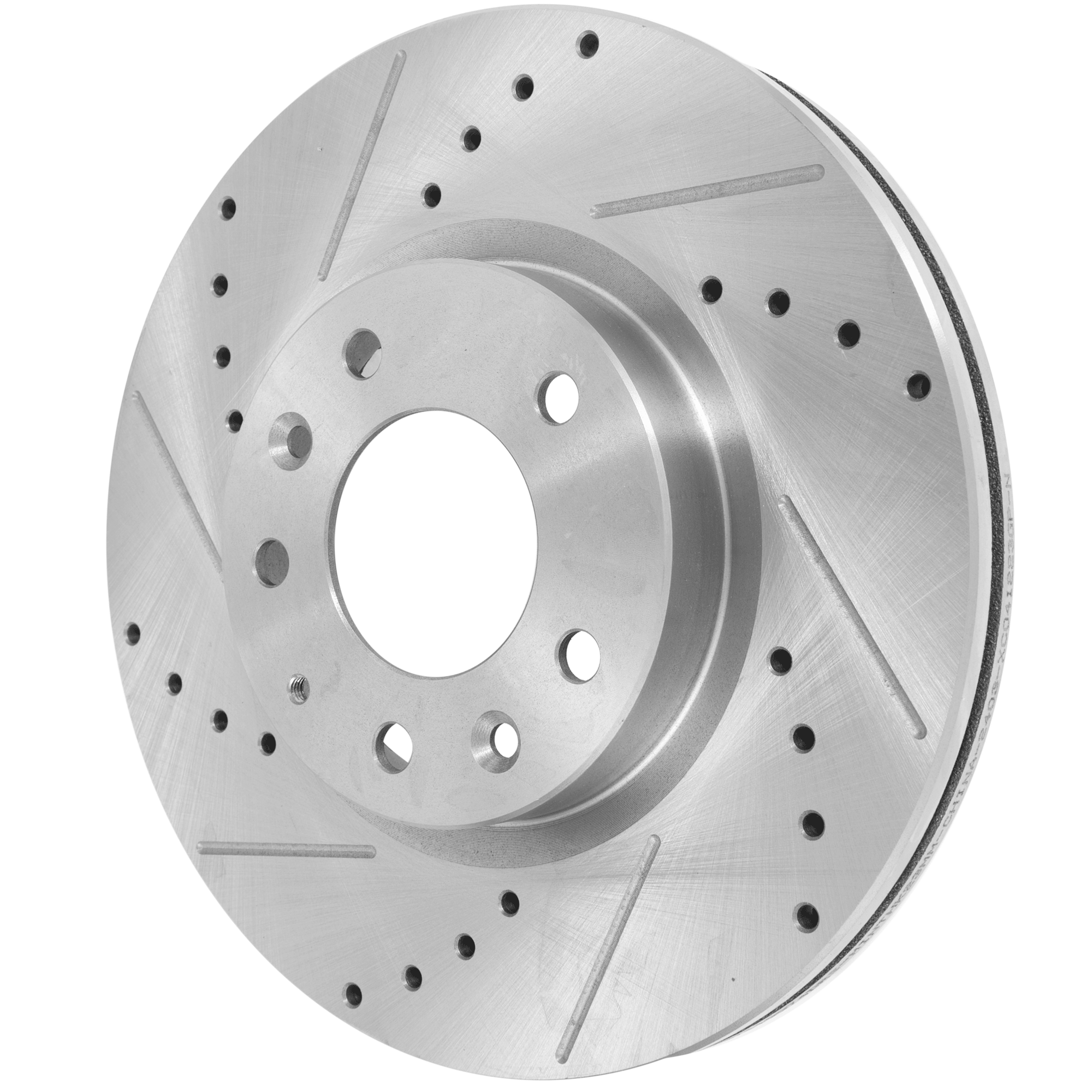 AM MAZDA 6-06-13 MKZ 07-12 FRONT BRAKE DISC RH=LH Cross drilled and Slotted SKU JSTPM27110074DRS OEM 42151-54142-145668-492745-6804