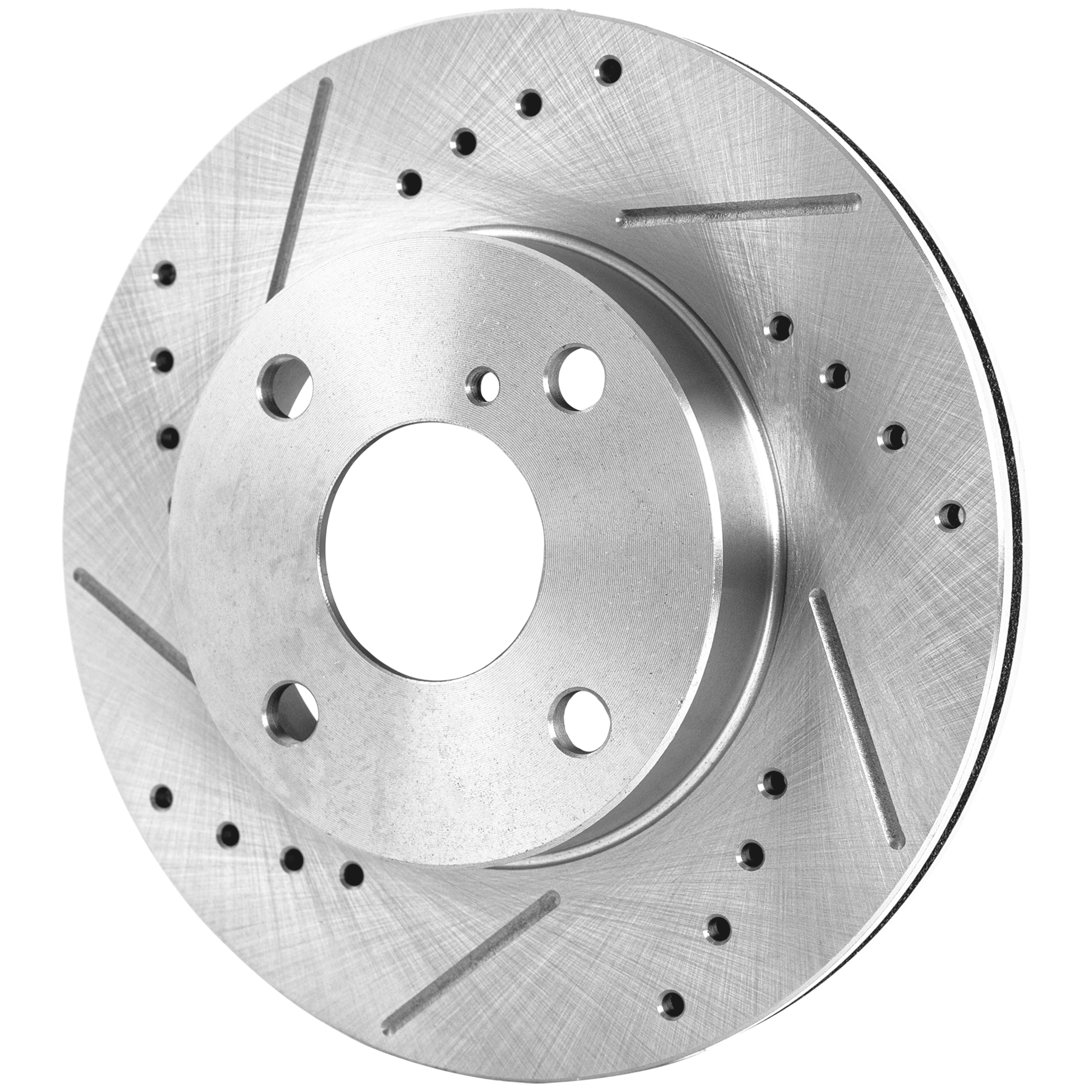 AM MIATA 90-93 FRONT BRAKE DISC RH=LH Cross drilled and Slotted Vented 4 Lugs SKU JSTPM27110088DRS OEM 366-3299-25406-86213-96213-106