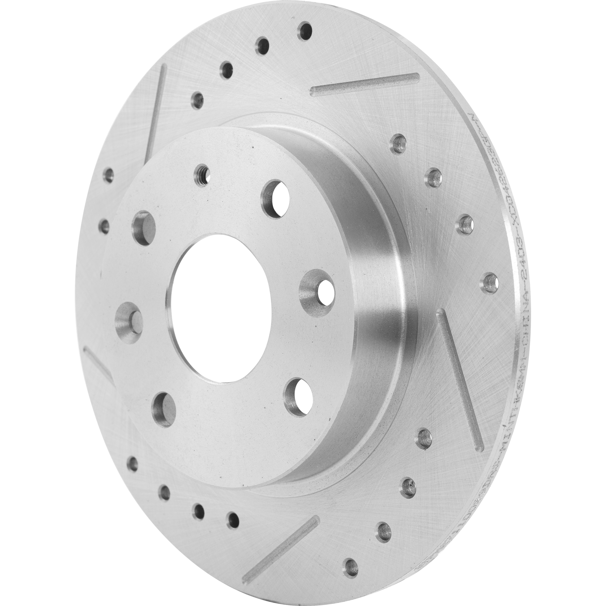 AM MIATA 90-93 REAR BRAKE DISC RH=LH Cross drilled and Slotted SKU JSTPM27110089DRS OEM 1051-25208-31100-86214-96214-1