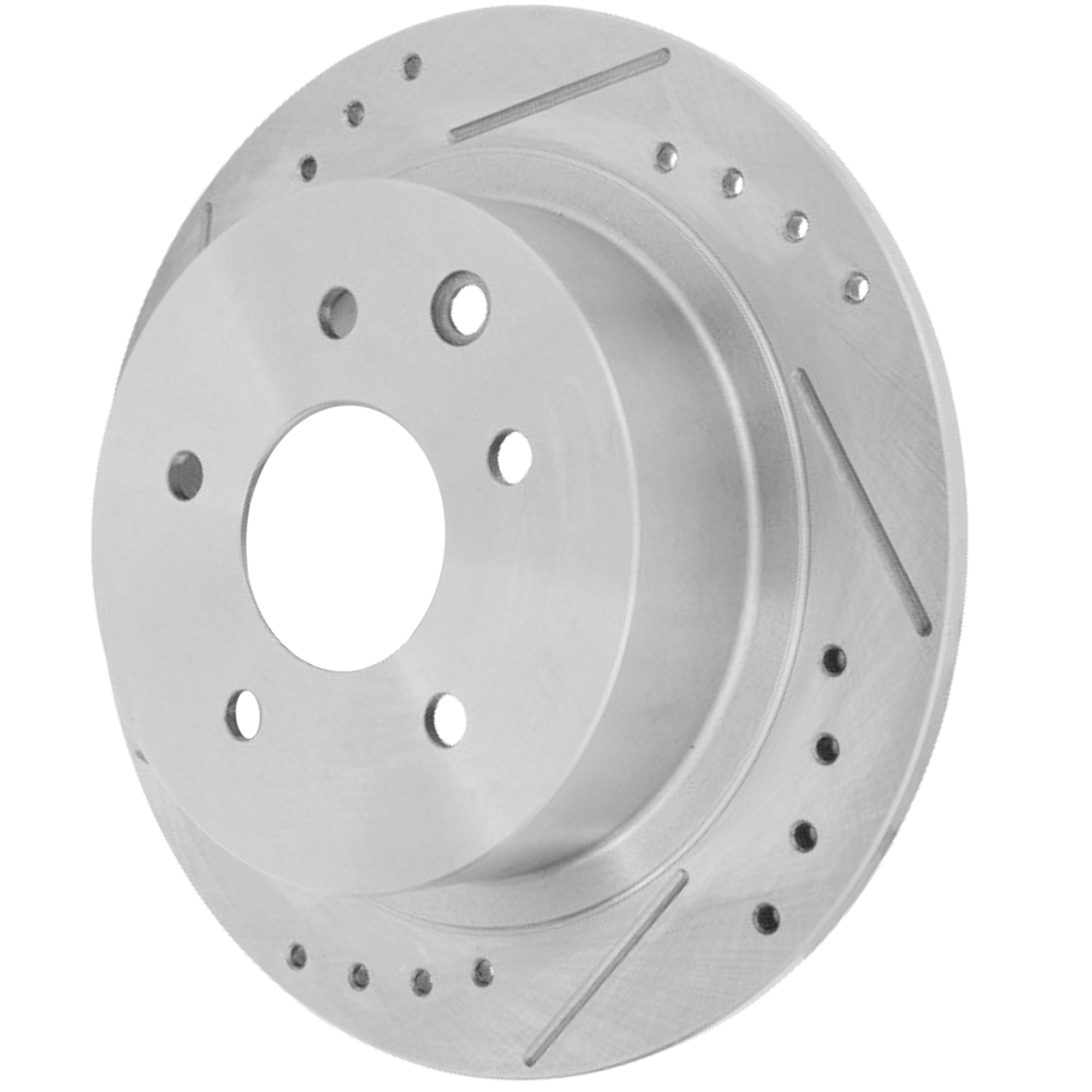 AM ALTIMA 02-21 SENTRA 07-19 REAR BRAKE DISC RH=LH Cross drilled and Slotted Solid 5 Lugs SKU JSTPN27110015DRS OEM 19987-31312-145398-476840-0832