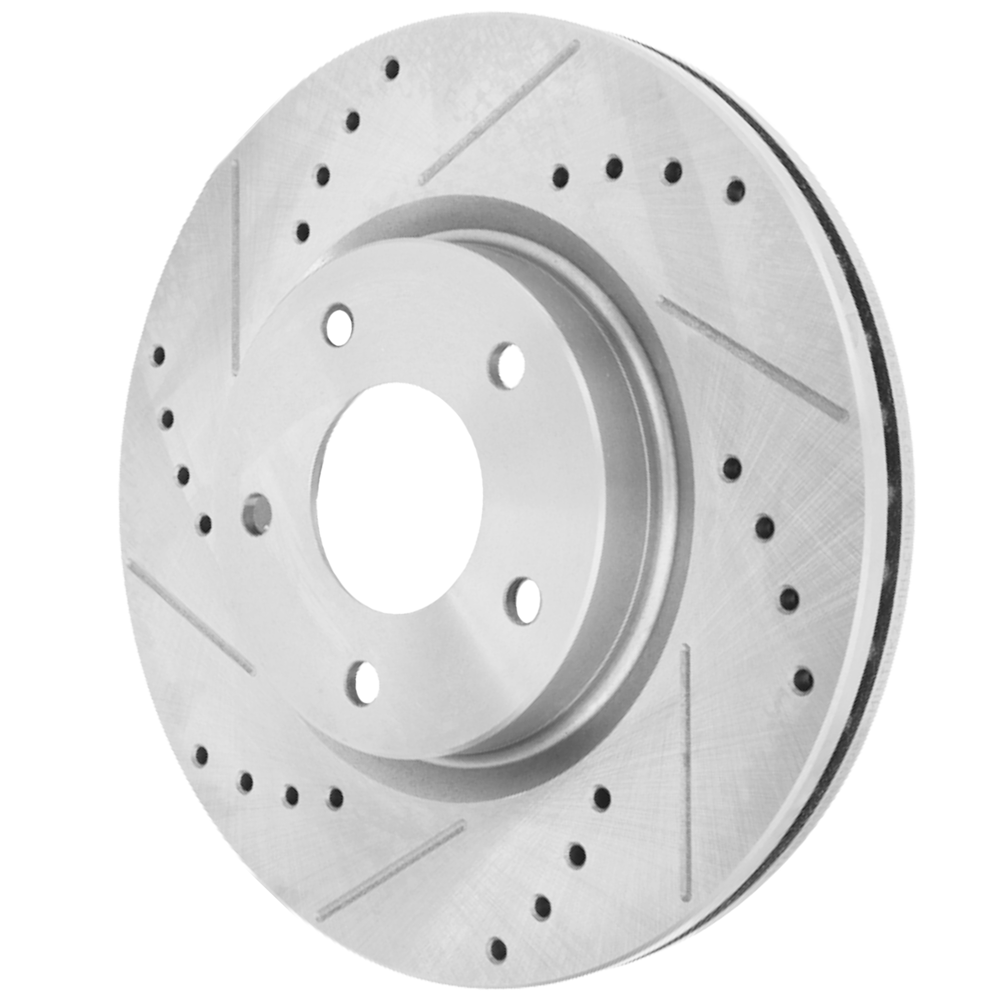 AM ALTIMA 13-21 FRONT BRAKE DISC RH=LH Cross drilled and Slotted Vented 5 Lugs SKU JSTPN27110017DRS OEM 44760-0833555-850377-981780-60