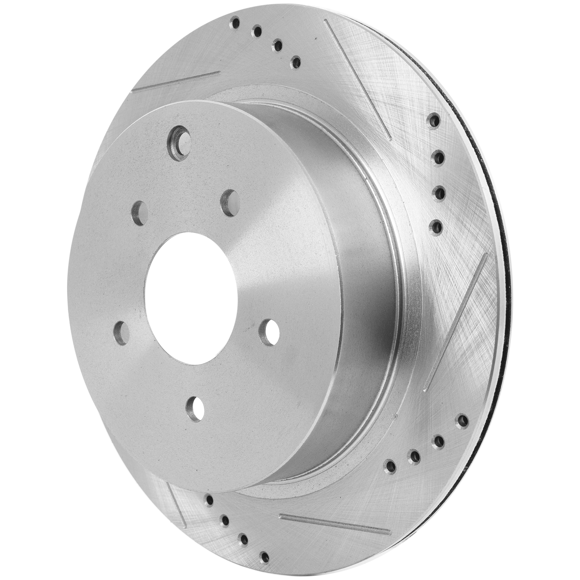 AM MURANO 03-22 PATHFINDER 13-20 REAR BRAKE DISC RH=LH Cross drilled and Slotted SKU JSTPN27110030DRS OEM 31348-145537-0832970-980155-48