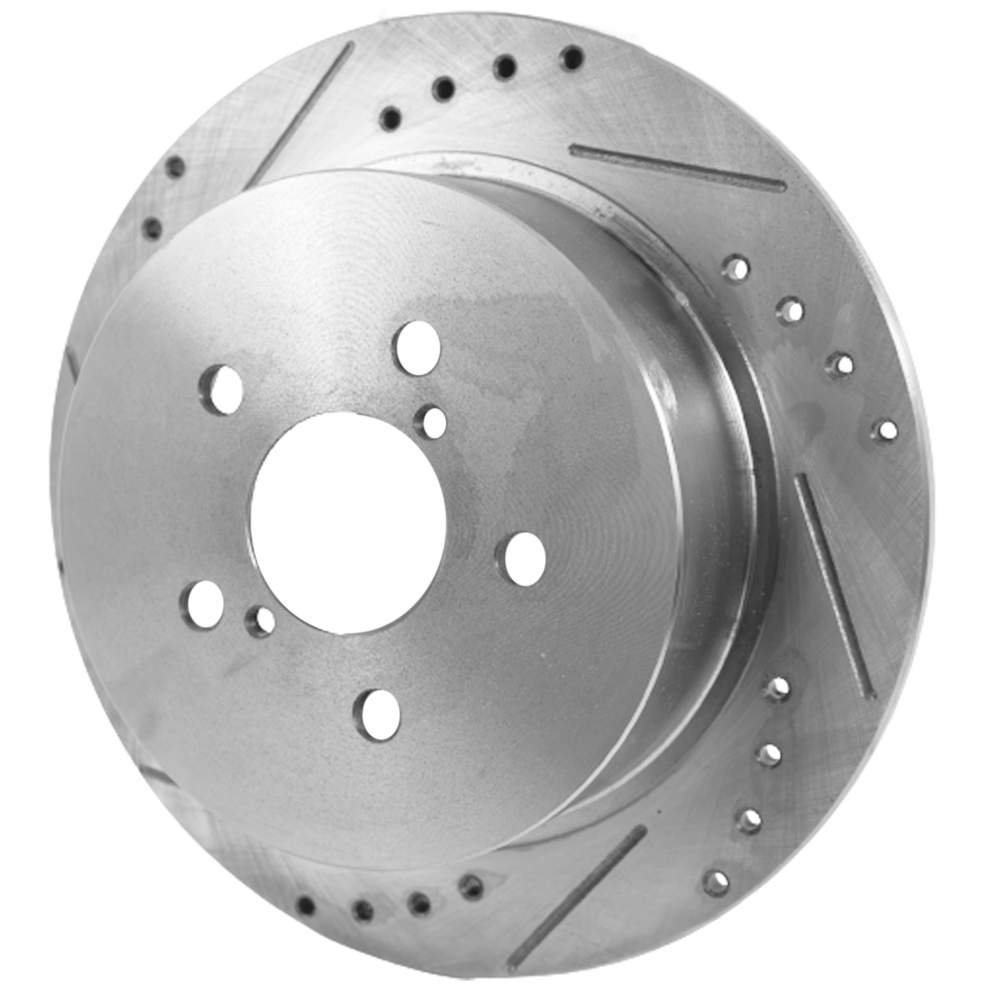 AM LEGACY OUTBACK 05-09 REAR BRAKE DISC RH=LH Cross drilled and Slotted SKU JSTPS27110022DRS OEM 31403-44323-0833079-900422-488