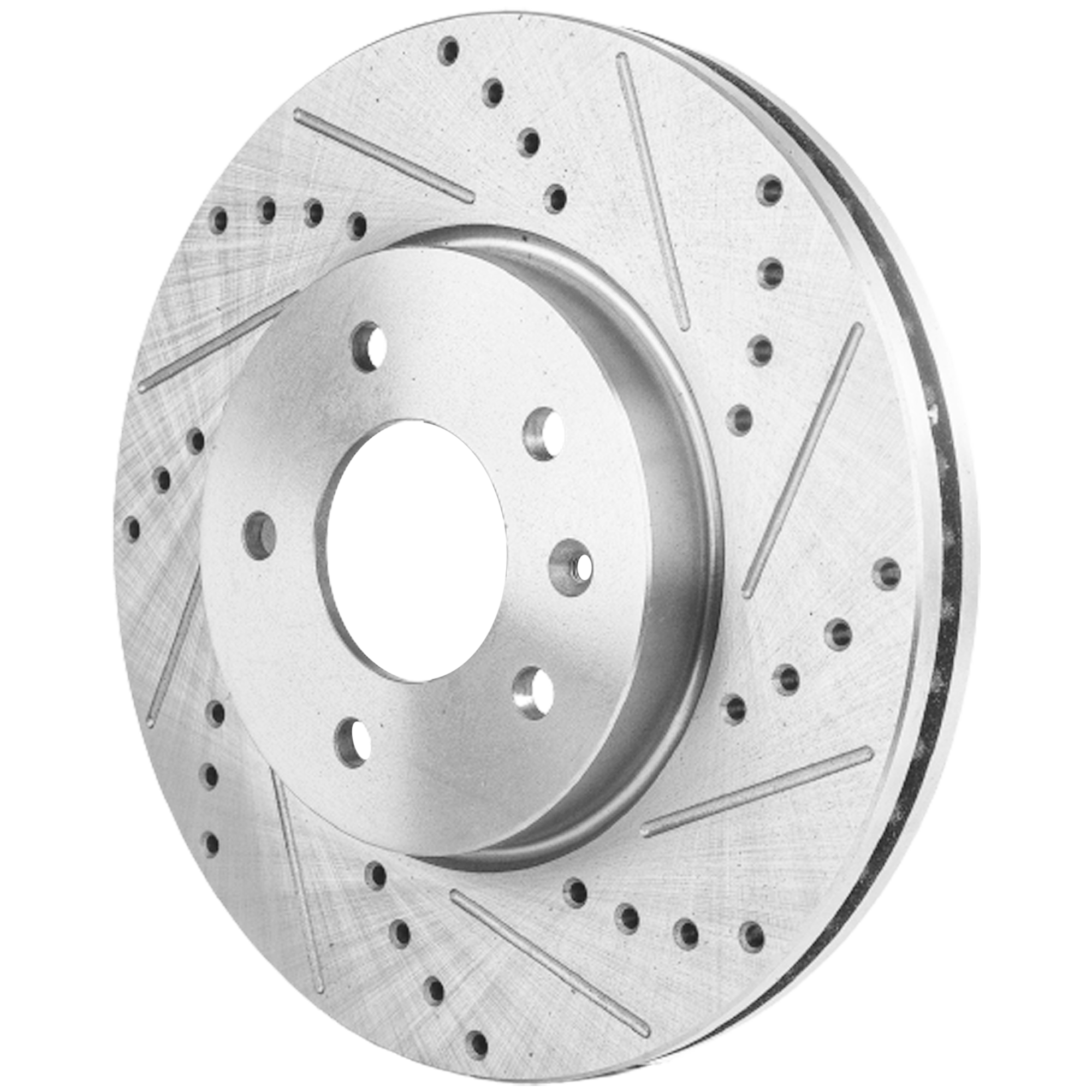 AM EQUINOX 07-09 VUE 08-10 CAPTIVA SPORT 12-15 FRONT BRAKE DISC RH=LH Cross drilled and Slotted SKU JSTPS27110054DRS OEM 41229-55148-60376-900320-60047