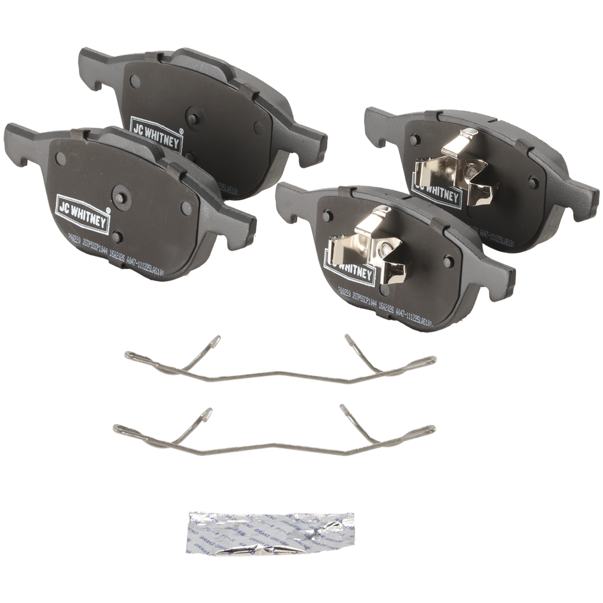 AM MAZDA 3-04-13 ECOSPORT 19-22 FRONT BRAKE PAD SET 2 Wheel Set SKU JSTPSSCP1044 OEM 306817390-306835540-307150230