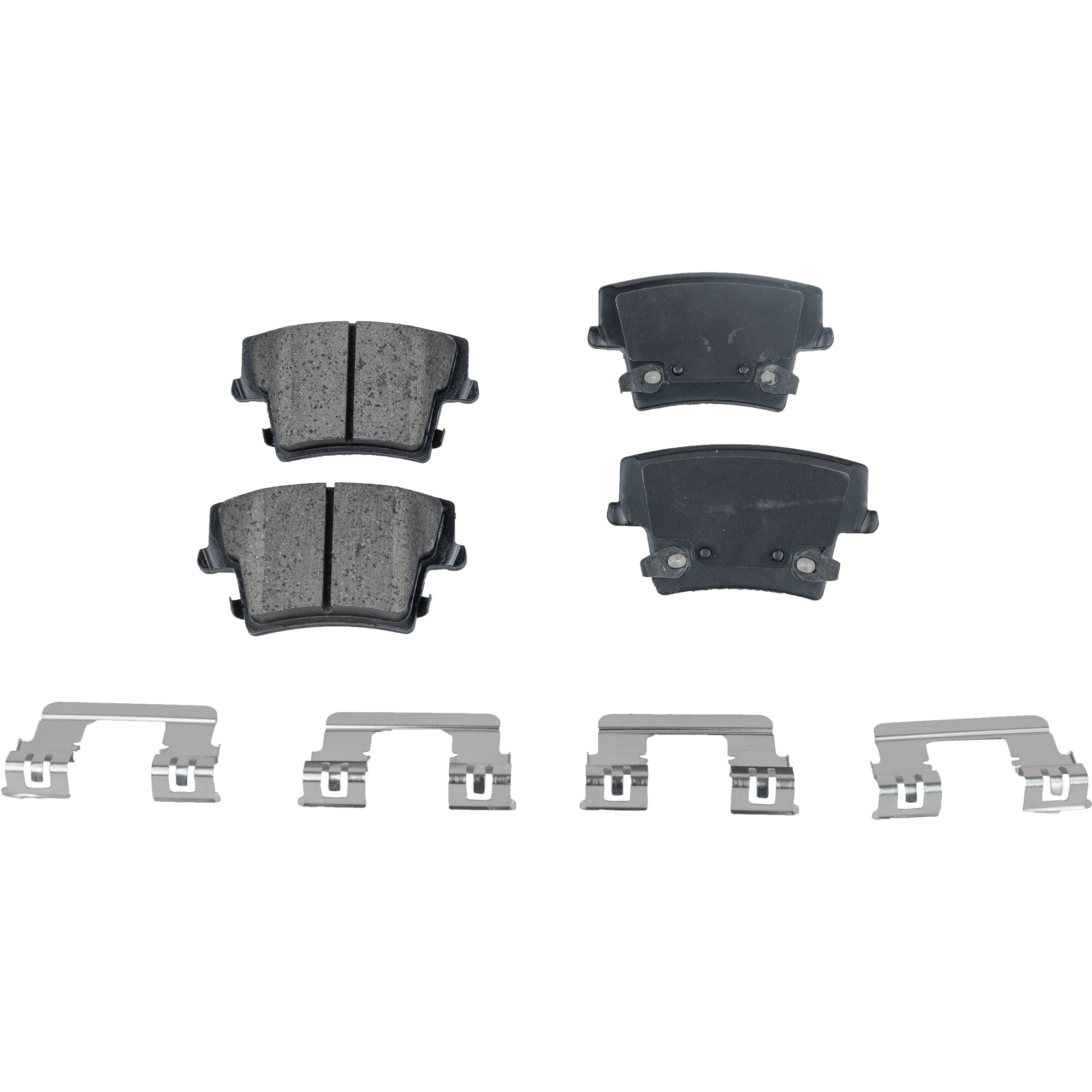 AM CHRYSLER 300-05-20 CHARGER 06-20 REAR BRAKE PAD SET 2 Wheel Set SKU JSTPSSCP1057 OEM 5142560AA 5142560AB 5142561AA