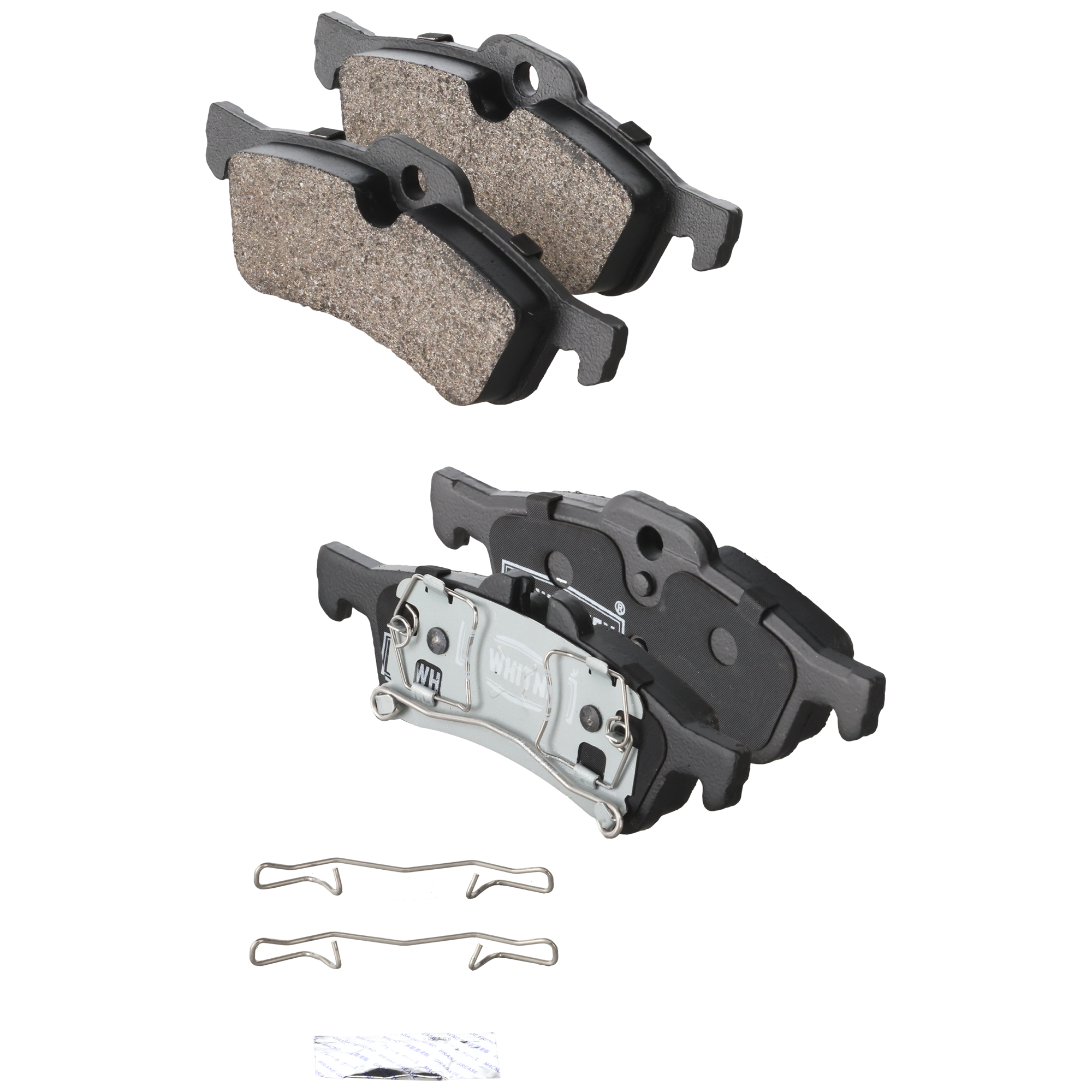 AM COOPER 02-08 BRAKE PAD SET Rear 2 Wheel Set SKU JSTPSSCP1060 OEM 34216762871-34216770252