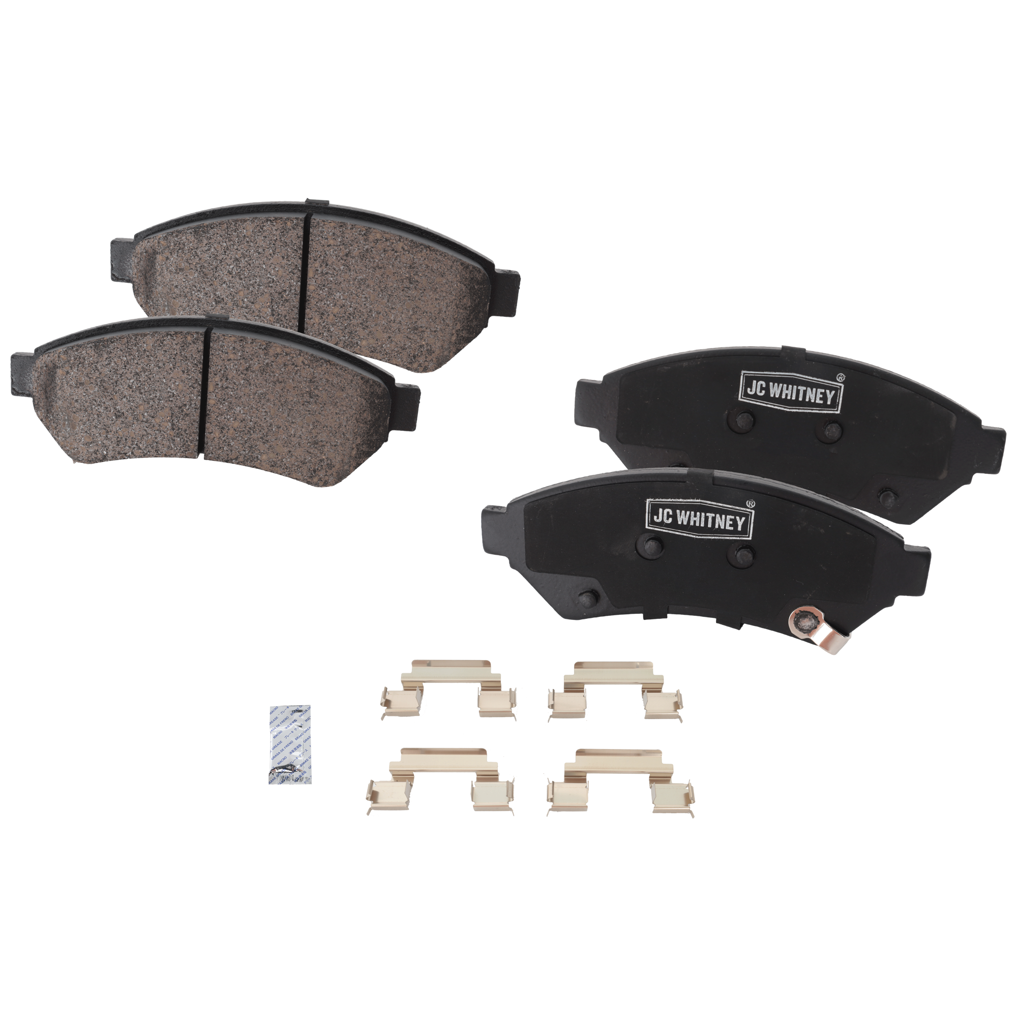 AM GRAND PRIX 05-08 MONTANA 05-06 FRONT BRAKE PAD SET 2 Wheel Set SKU JSTPSSCP1075 OEM 19121389-19137369-88964099-889