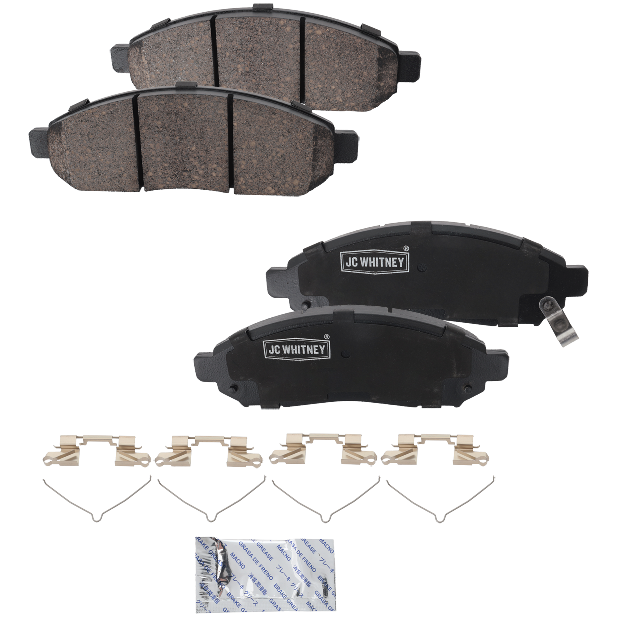 AM PATHFINDER 05-12 FRONTIER 05-20 FRONT BRAKE PAD SET 2 Wheel Set SKU JSTPSSCP1094 OEM 41060EA025-41060ZP00B 41060ZP0