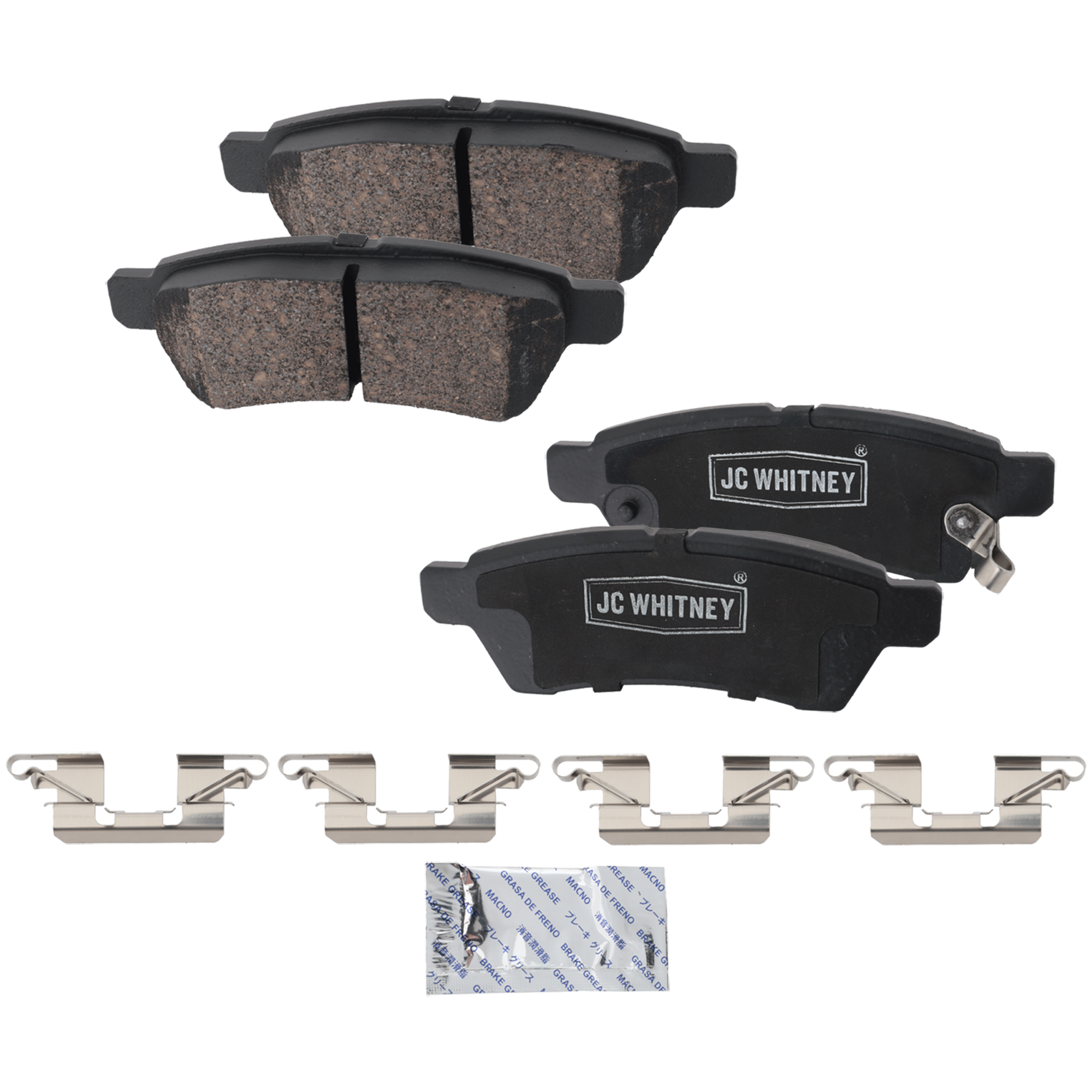 AM FRONTIER 05-20 REAR BRAKE PAD SET 2 Wheel Set SKU JSTPSSCP1100 OEM 44060EA085-5581082Z10 D4060EA0