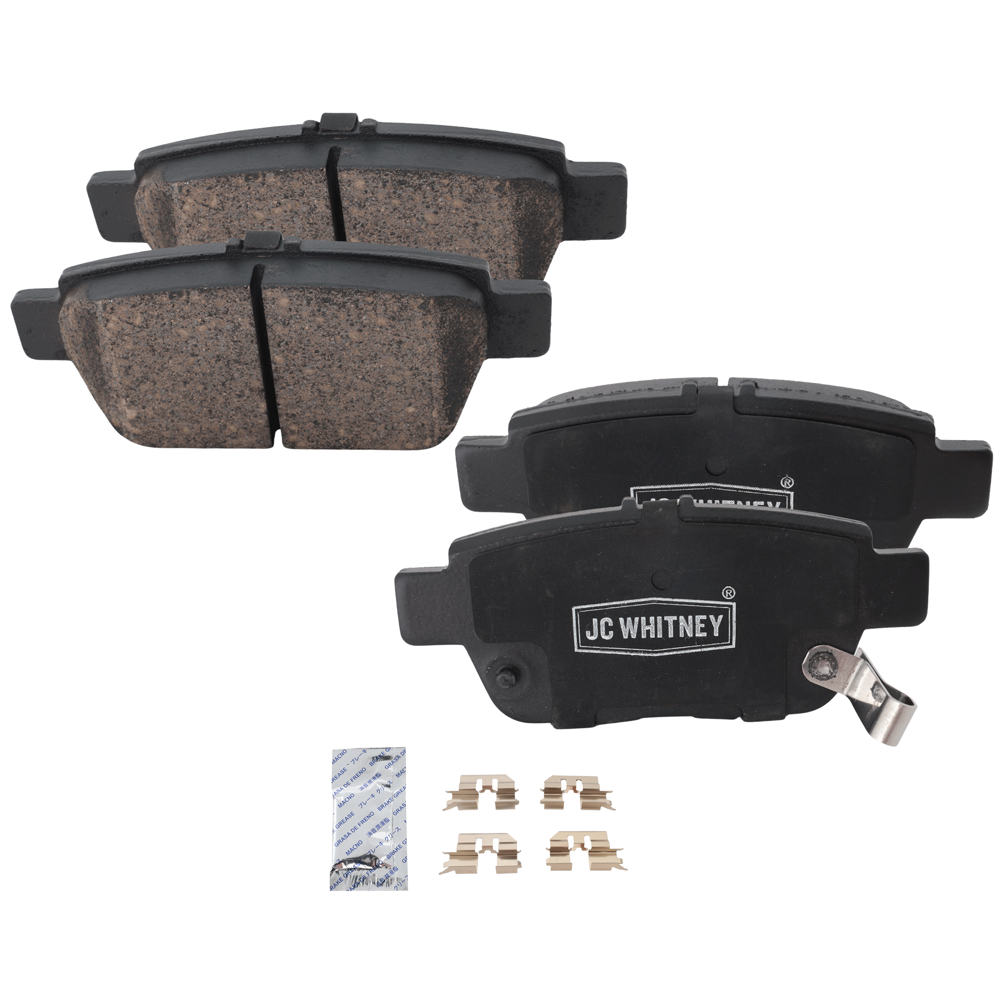 AM RIDGELINE 06-14 TL 09-14 REAR BRAKE PAD SET 2 Wheel Set SKU JSTPSSCP1103 OEM 43022SJCA00-43022SJCA50-43022T