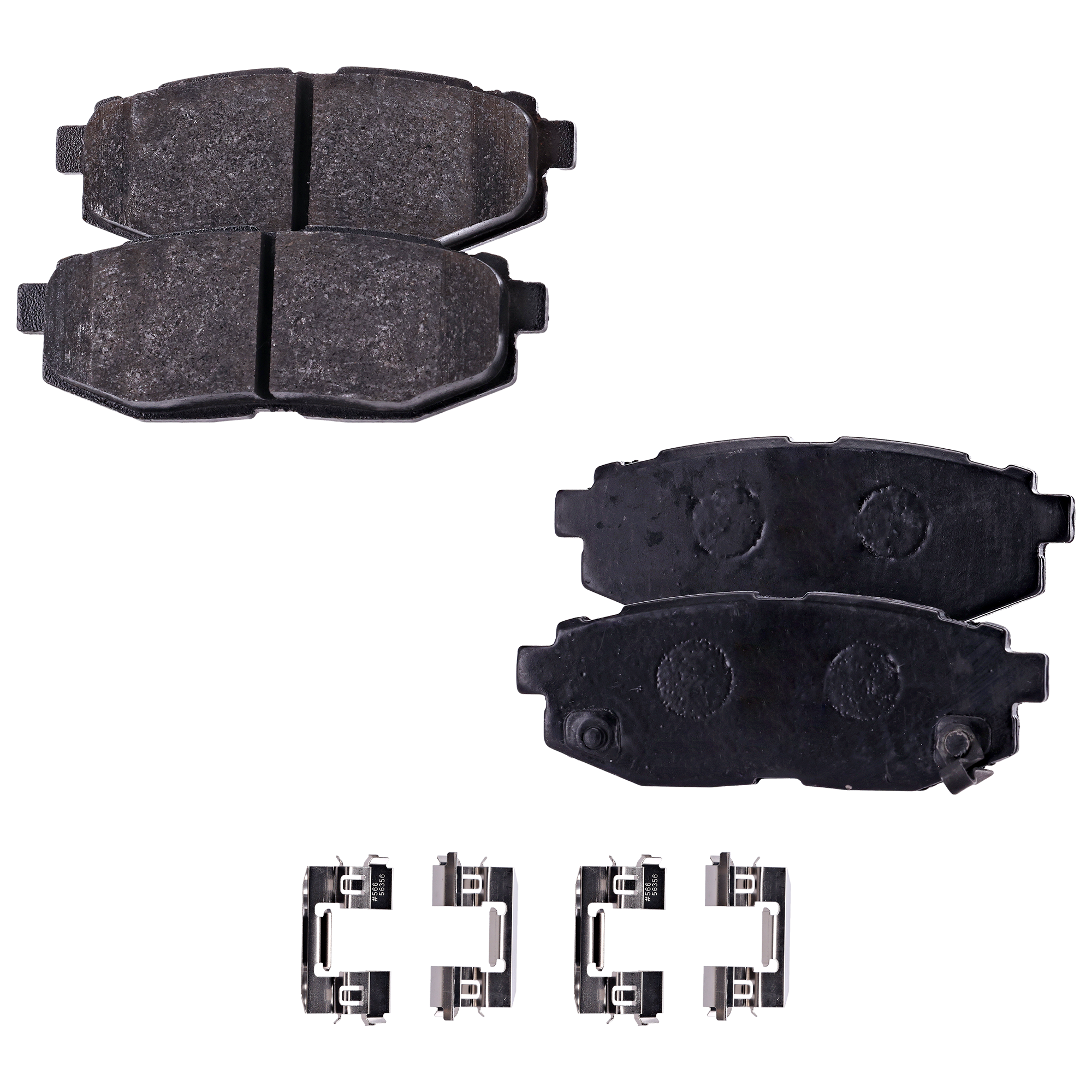 AM TOYOTA 86-17-20 FR S 13-16 REAR BRAKE PAD SET 2 Wheel Set SKU JSTPSSCP1124 OEM 26696CA000-26696SG000-26696XA0