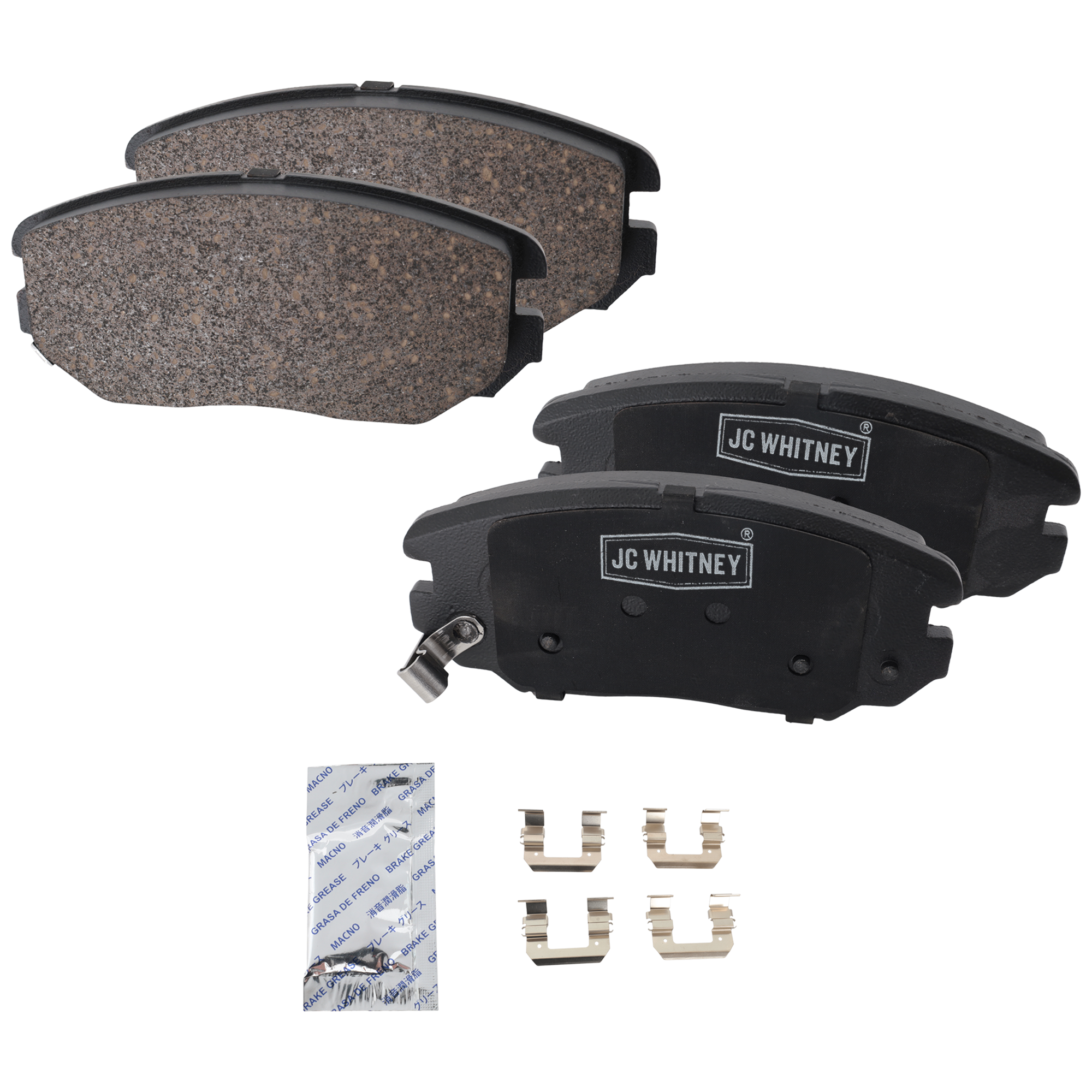 AM SONATA 06-10 AZERA 06-11 AMANTI 07-09 FRONT BRAKE PAD SET 2 Wheel Set SKU JSTPSSCP1125 OEM 581013FA01-581013KA30-581013KA