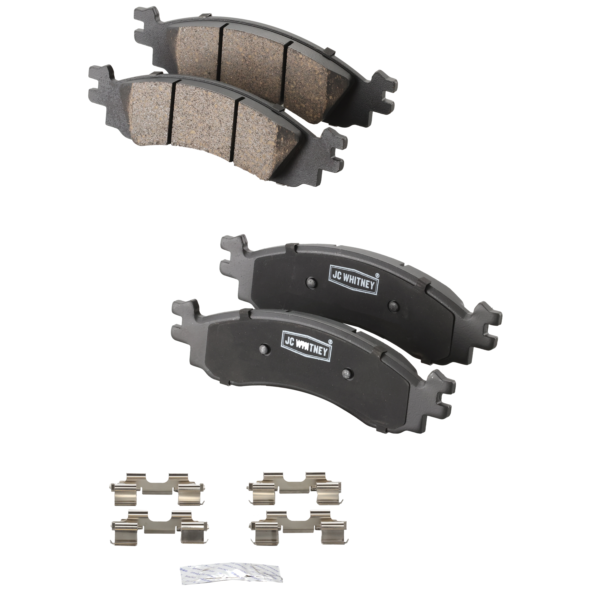 AM EXPLORER MOUNTAINEER 06-10 FRONT BRAKE PAD SET 2 Wheel Set SKU JSTPSSCP1158 OEM 6L2Z2001A