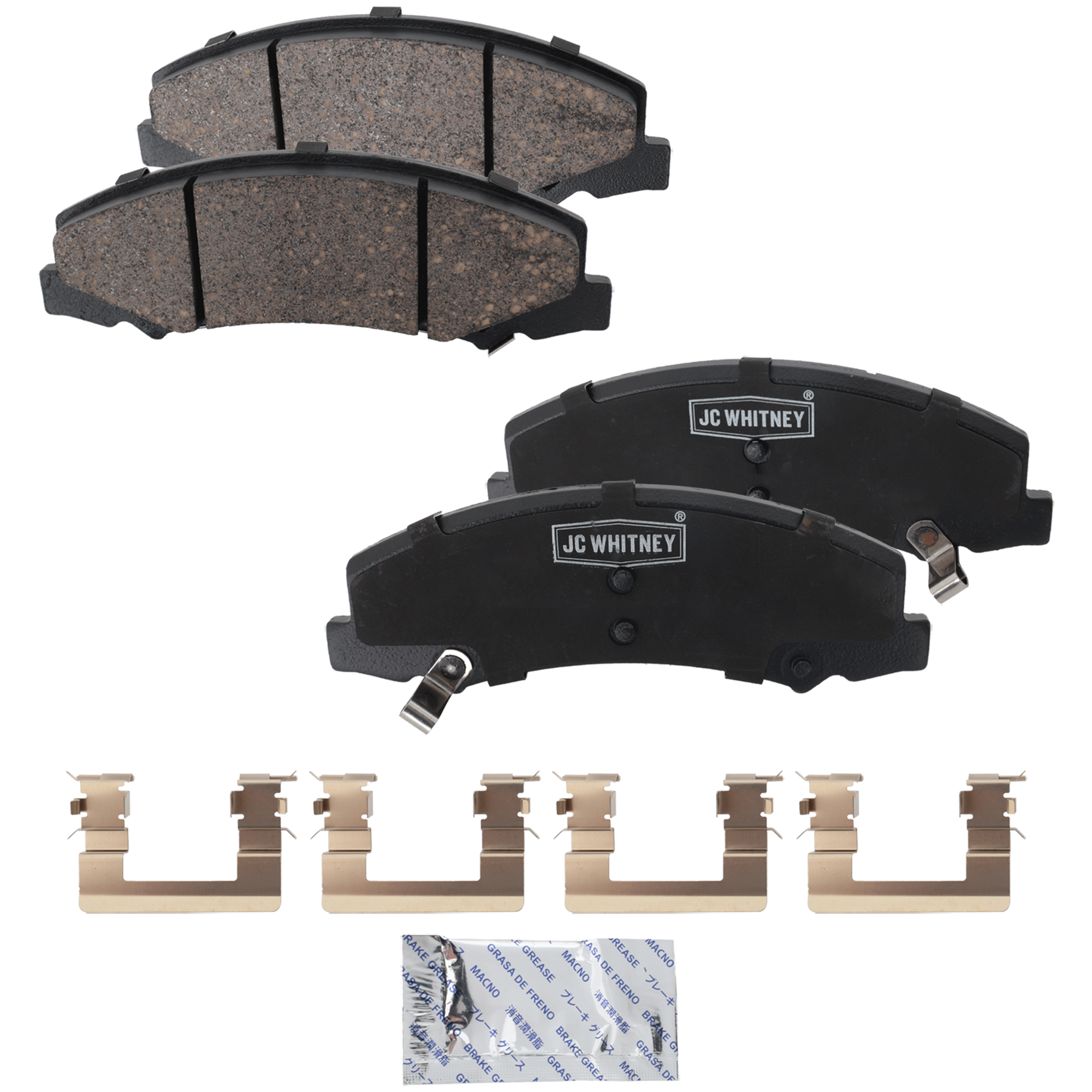 AM IMPALA 06-13 IMPALA LIMITED 14-16 FRONT BRAKE PAD SET 2 Wheel Set SKU JSTPSSCP1159 OEM 15270292-15812610-19207421-192