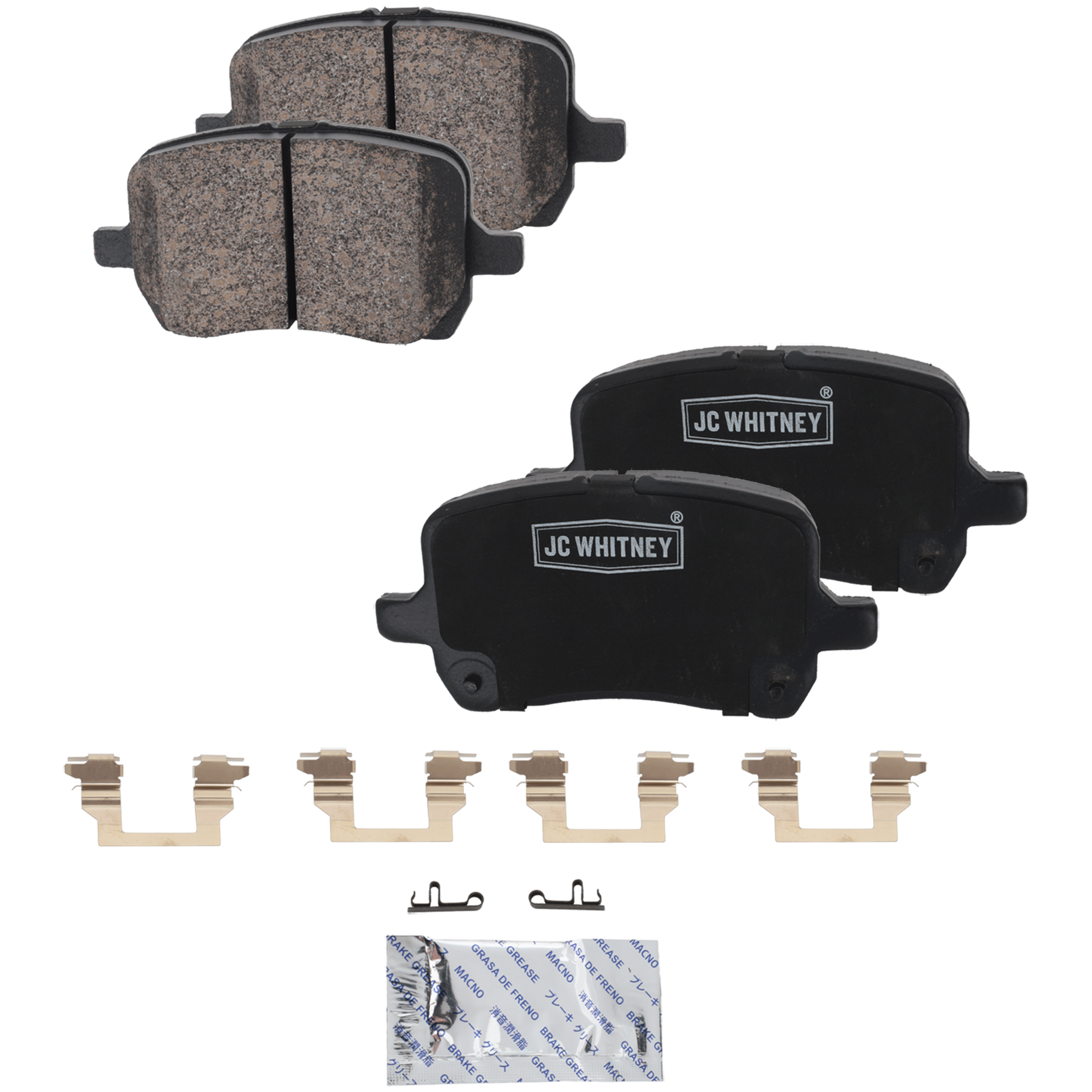 AM G6-06-09 MALIBU 07-12 FRONT BRAKE PAD SET 2 Wheel Set SKU JSTPSSCP1160 OEM 15243704-15808204-22820406-258