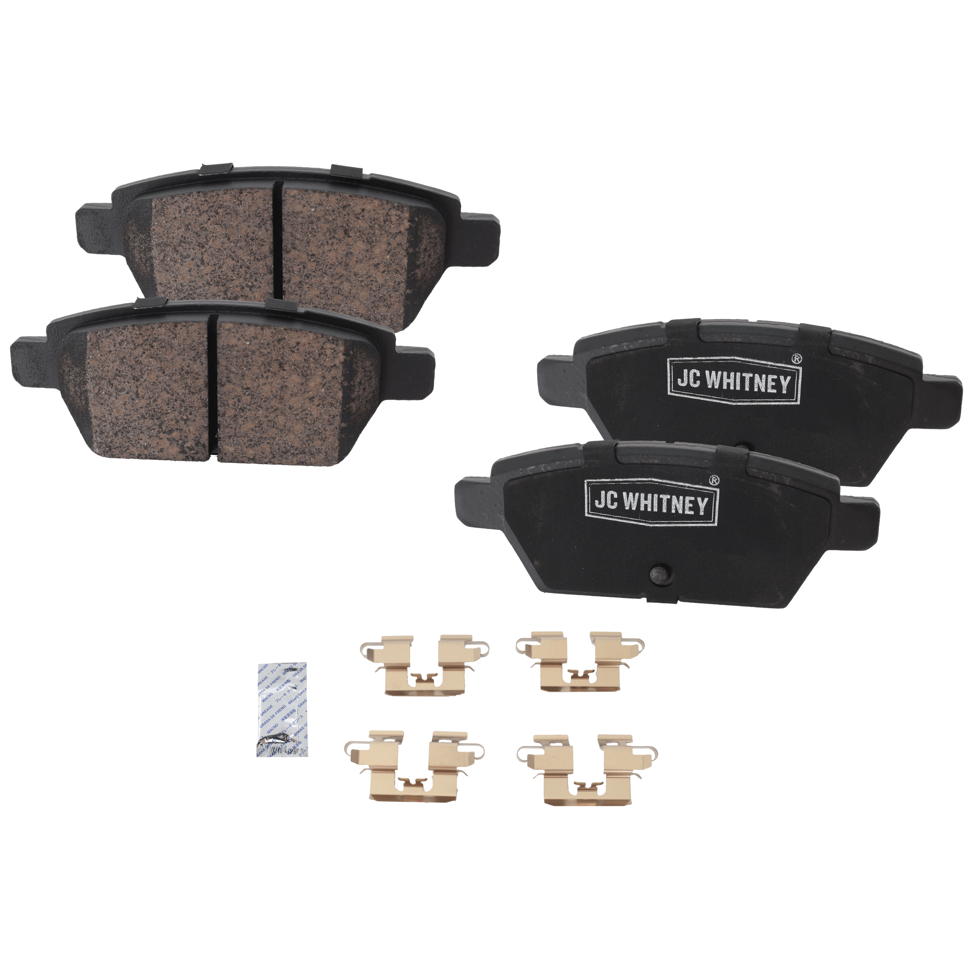 AM MAZDA 6-06-13 REAR BRAKE PAD SET 2 Wheel Set SKU JSTPSSCP1161 OEM 6E5Z2200B 6E5Z2200C 6U2Z2V200B