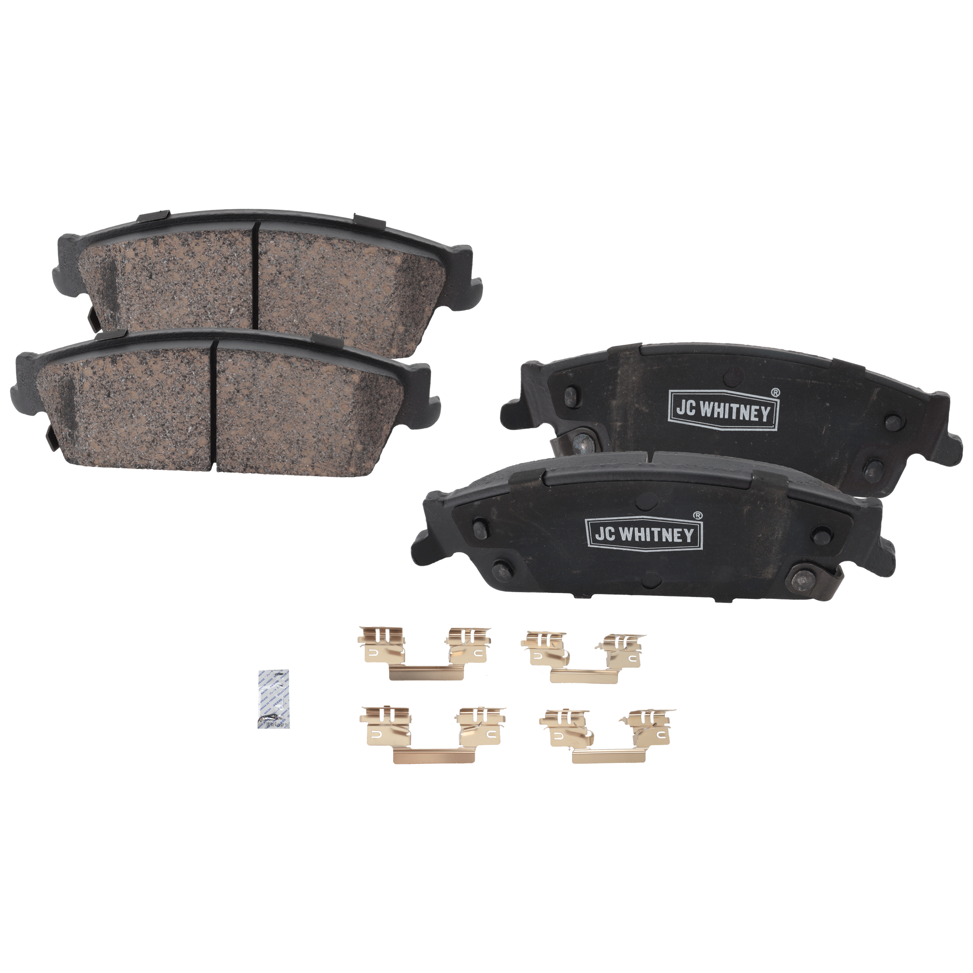 AM SILVERADO 1500-07-13 TAHOE 07-14 REAR BRAKE PAD SET 2 Wheel Set SKU JSTPSSCP1194 OEM 15792633-15945636-19159252-193