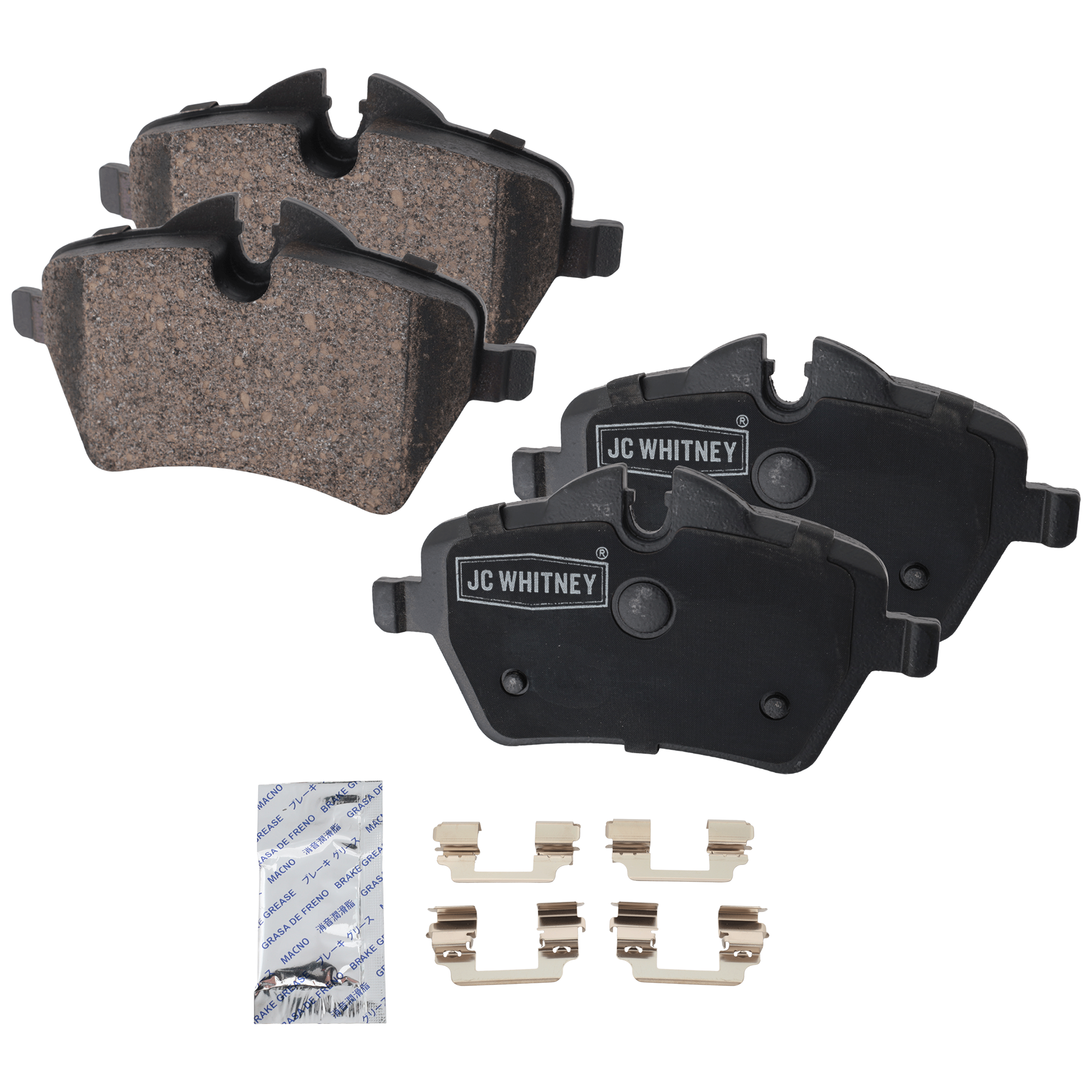 AM COOPER COUNTRYMAN 11-16 BRAKE PAD SET Front 2 Wheel Set SKU JSTPSSCP1204A OEM 34116770251-34116778320-341167