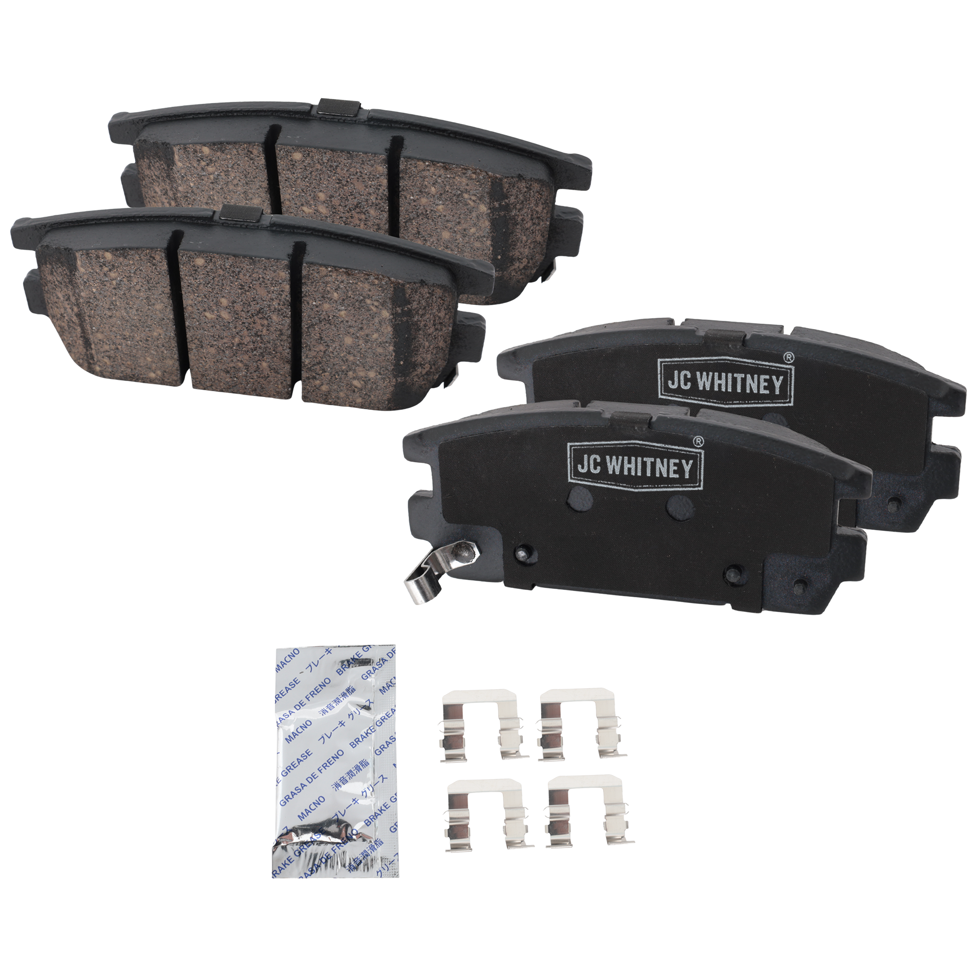 AM EQUINOX 07-17 REAR BRAKE PAD SET 2 Wheel Set SKU JSTPSSCP1275 OEM 19149904-19168900-19171816-208