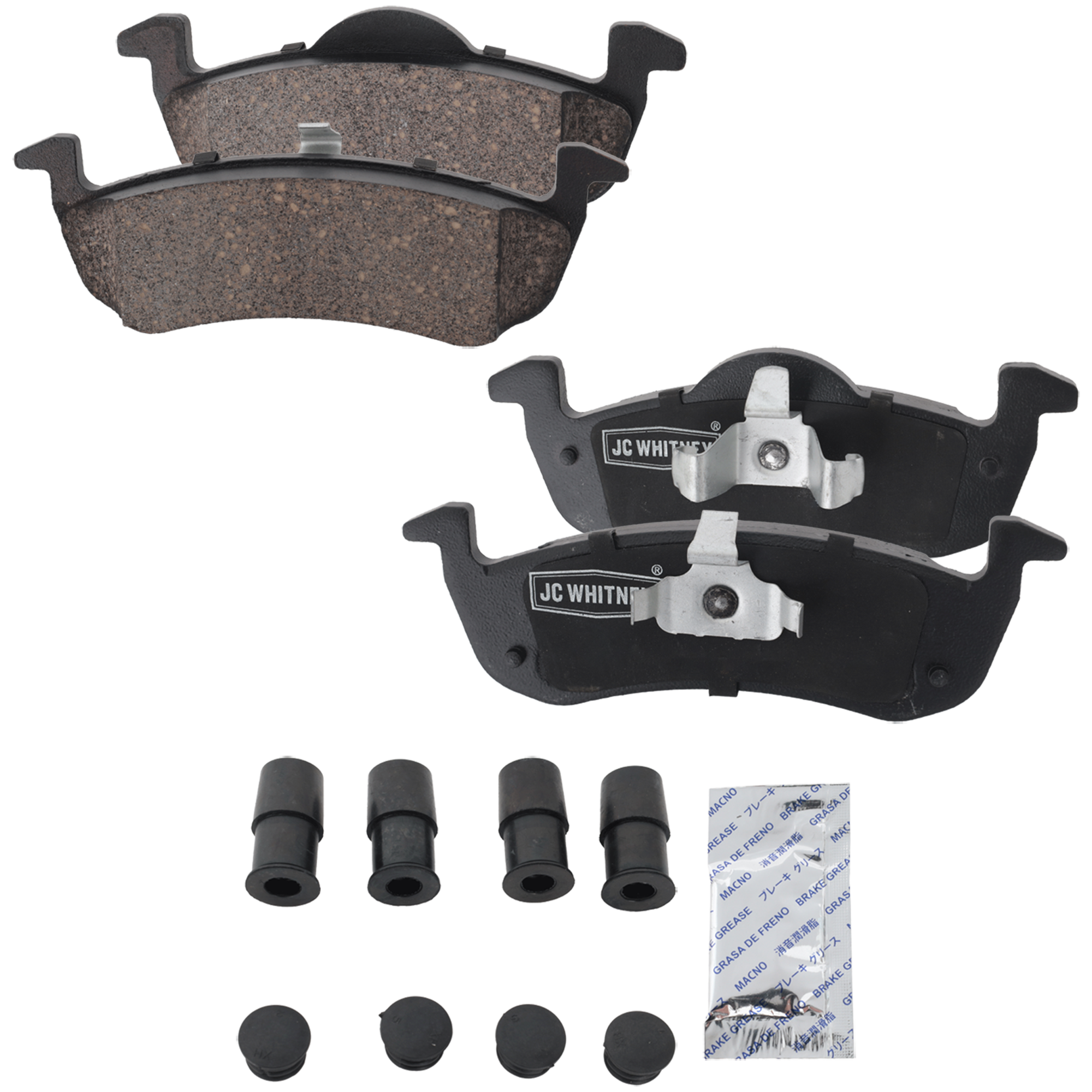 AM EXPEDITION NAVIGATOR 07-17 MKT 13-19 REAR BRAKE PAD SET 2 Wheel Set SKU JSTPSSCP1279 OEM 7L1Z2200A 7L1Z2200B BL1Z2200A