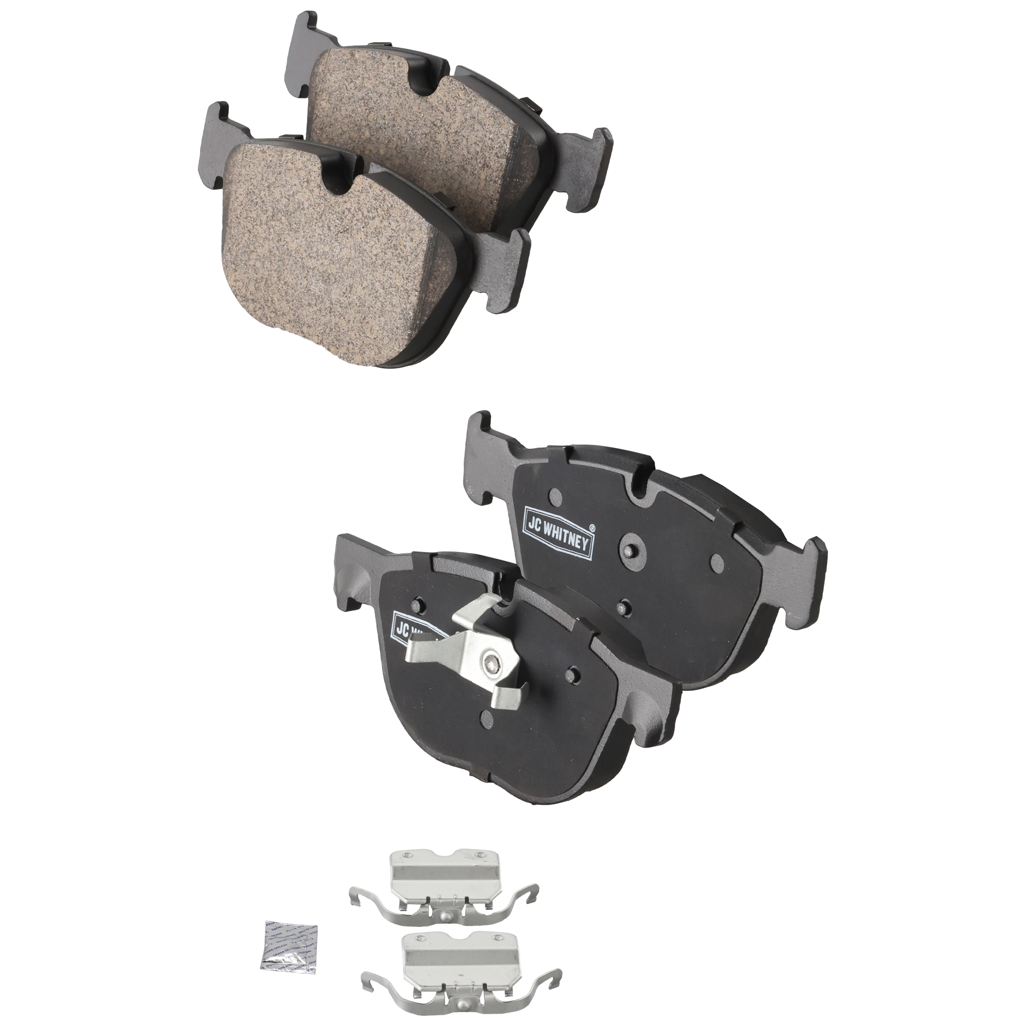 AM X SERIES 07-18 FRONT BRAKE PAD SET 2 Wheel Set SKU JSTPSSCP1294 OEM 34114074370-34116778403-341167