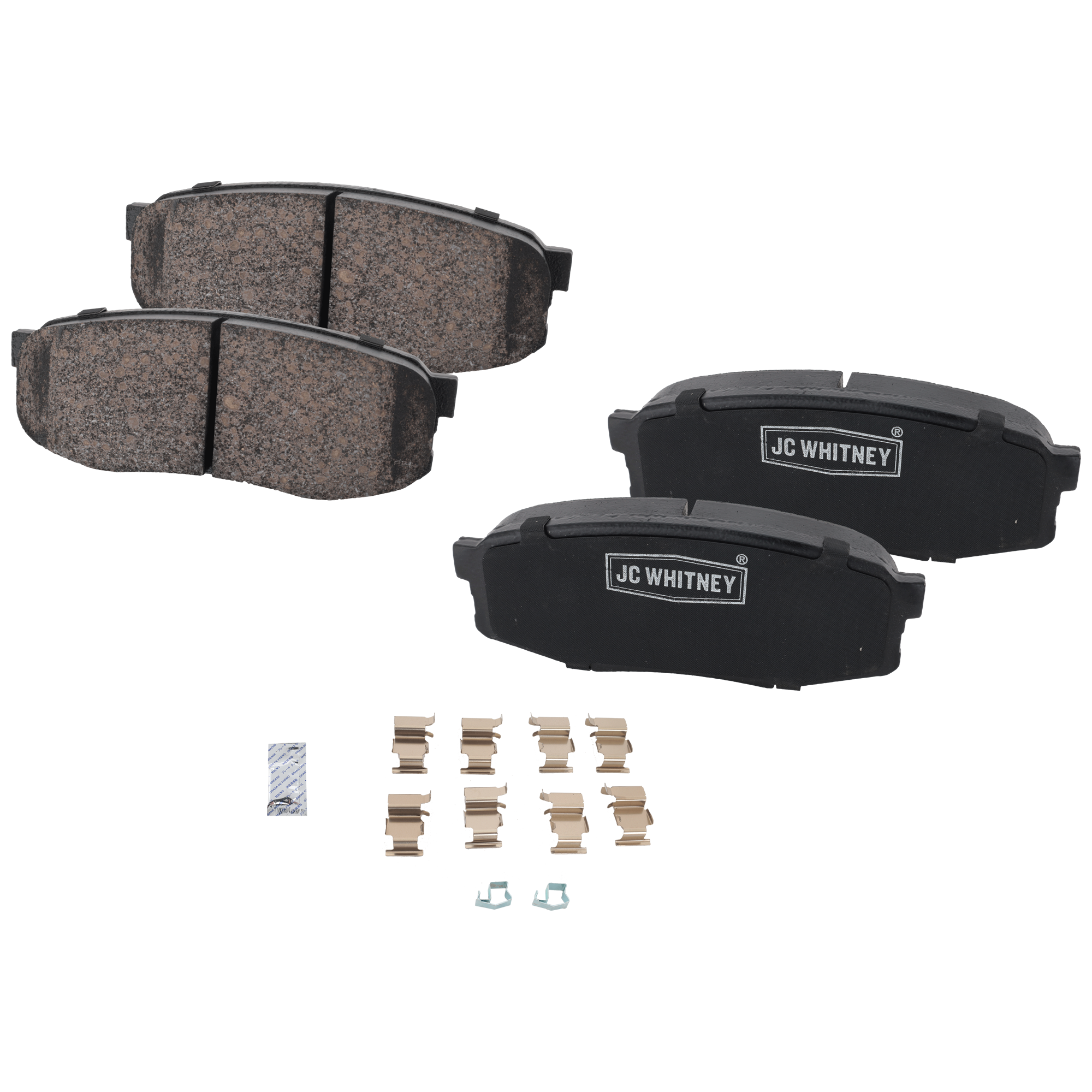 AM TUNDRA 07-21 REAR BRAKE PAD SET 2 Wheel Set SKU JSTPSSCP1304 OEM 0446602340-044660C010-04466601