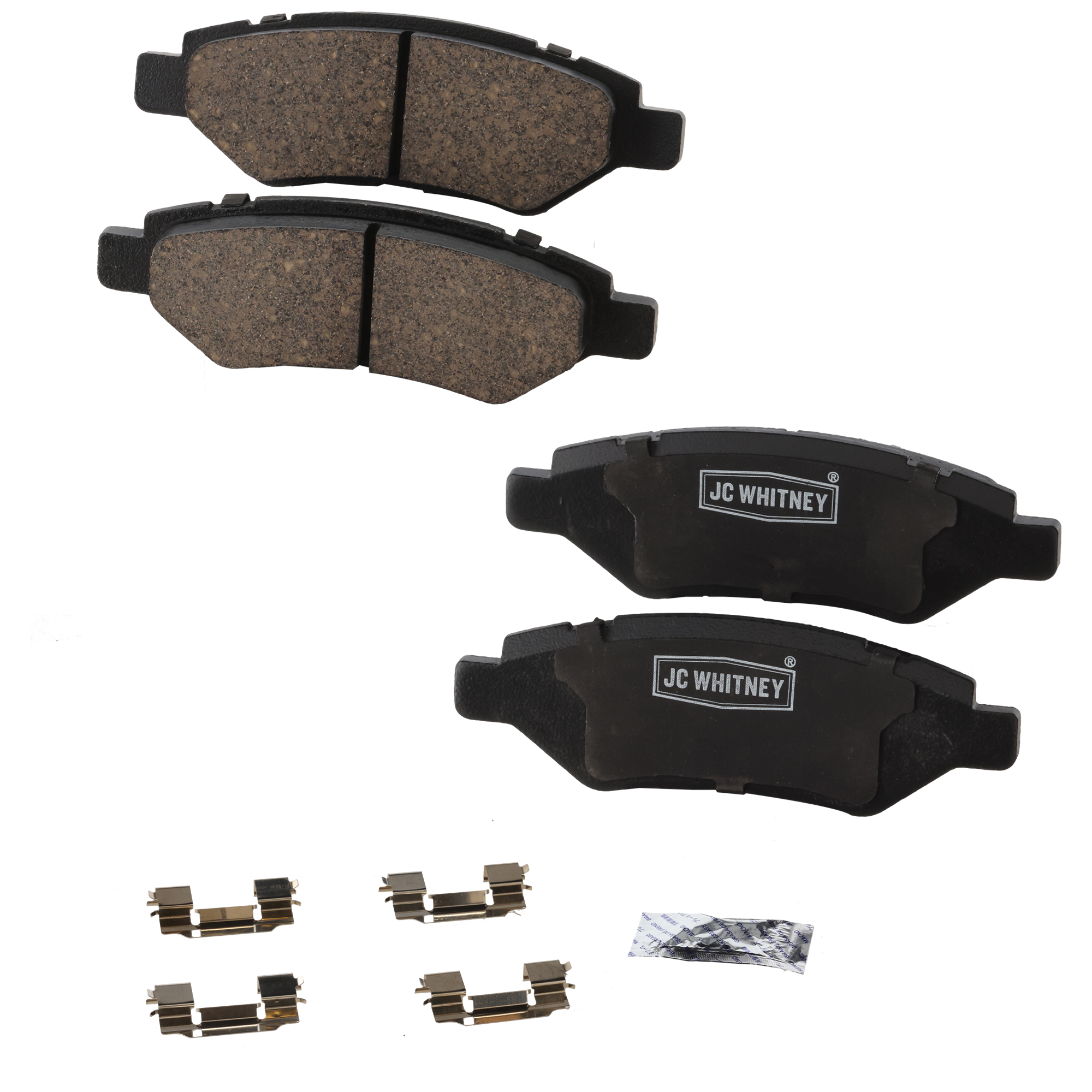 AM CTS 08-14 SRX 10-16 REAR BRAKE PAD SET 2 Wheel Set SKU JSTPSSCP1337 OEM 20876917-20916095-20962994-258