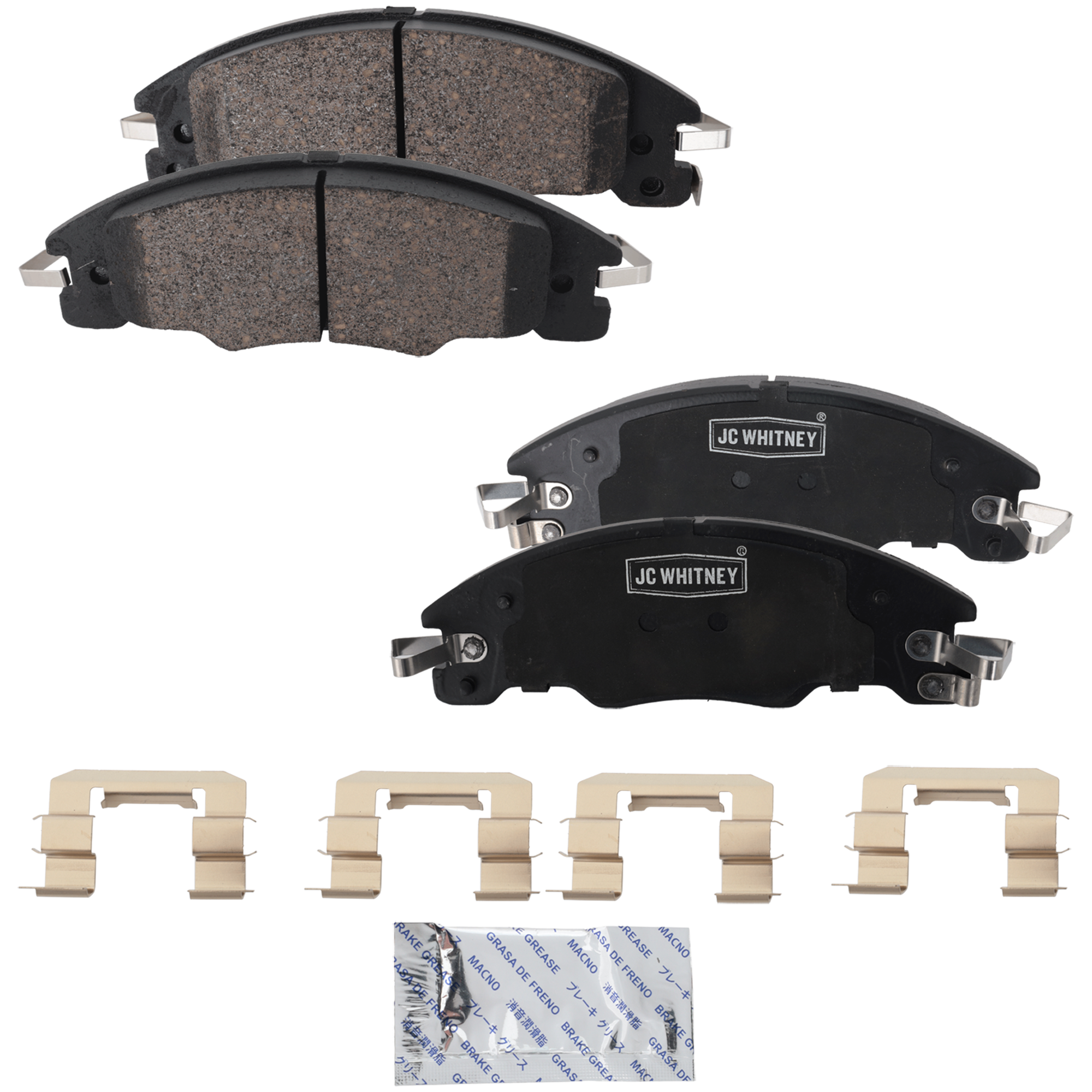 AM FOCUS 08-11 FRONT BRAKE PAD SET 2 Wheel Set SKU JSTPSSCP1339 OEM 8S4Z2001A 9S4Z2001A