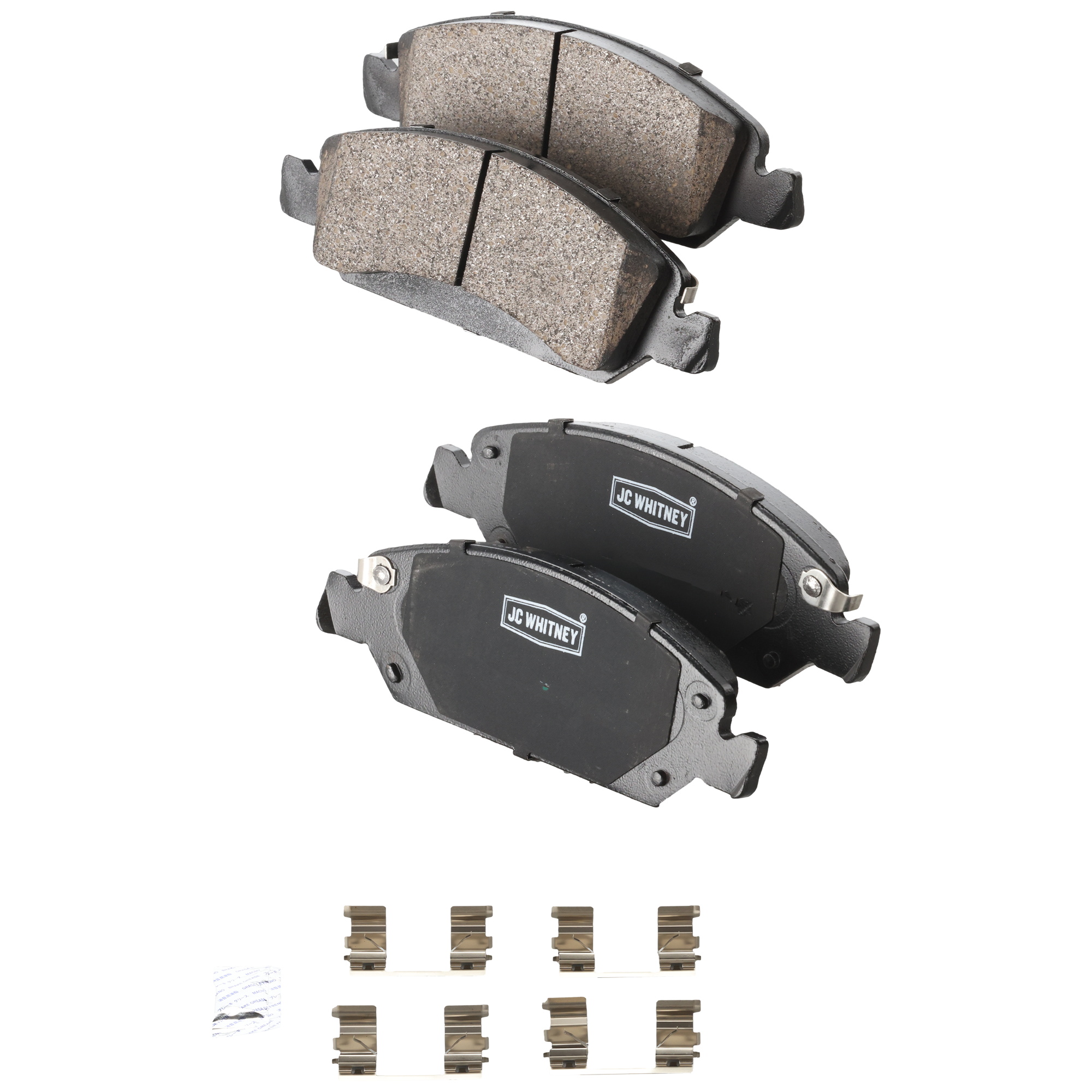 AM SILVERADO SIERRA 1500-05-13 TAHOE 08-20 FRONT BRAKE PAD SET 2 Wheel Set SKU JSTPSSCP1363 OEM 19257667-22742382-23135915-234