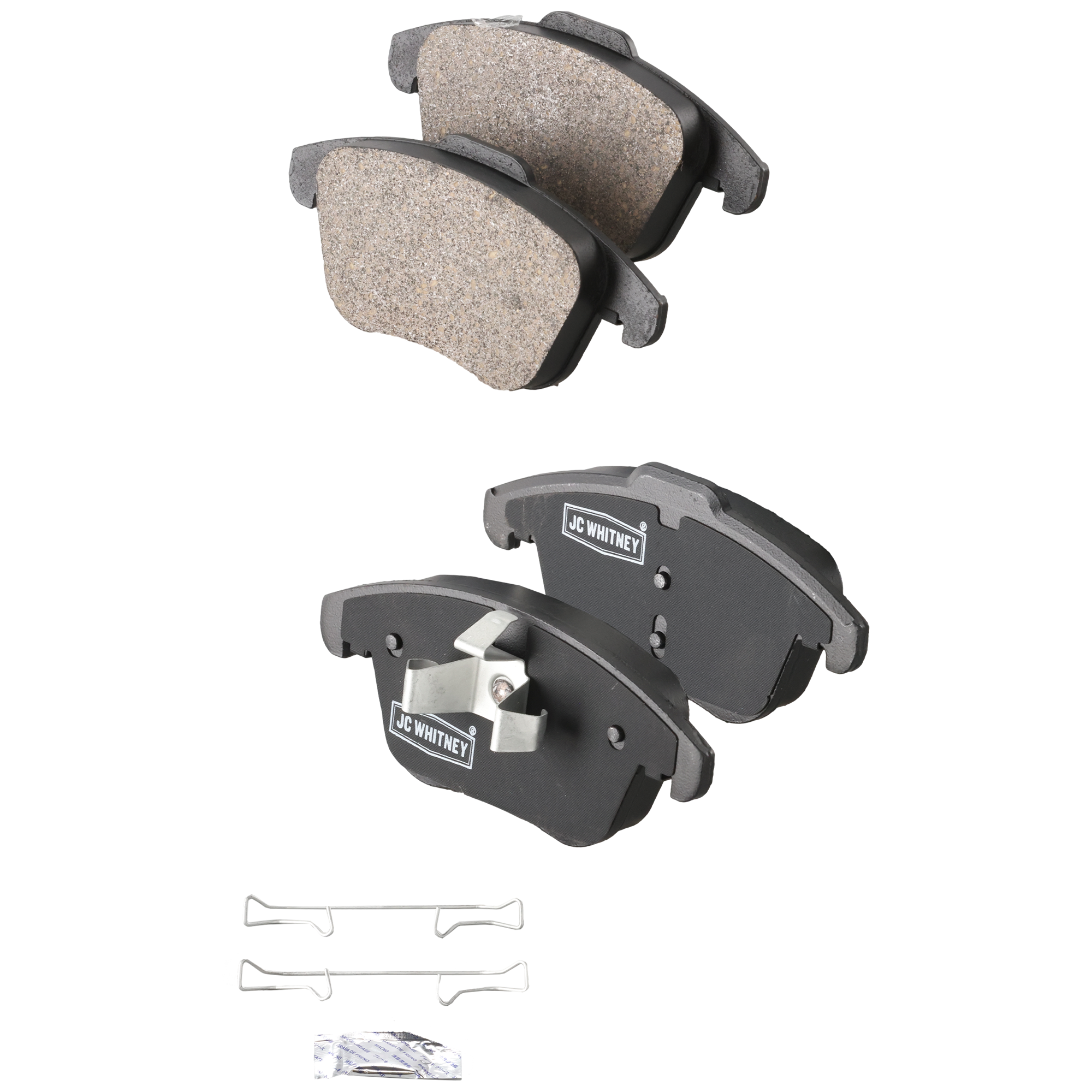 AM PASSAT 12-20 FRONT BRAKE PAD SET 2 Wheel Set SKU JSTPSSCP1375 OEM 5N0698151-5N0698151A 5N0698151