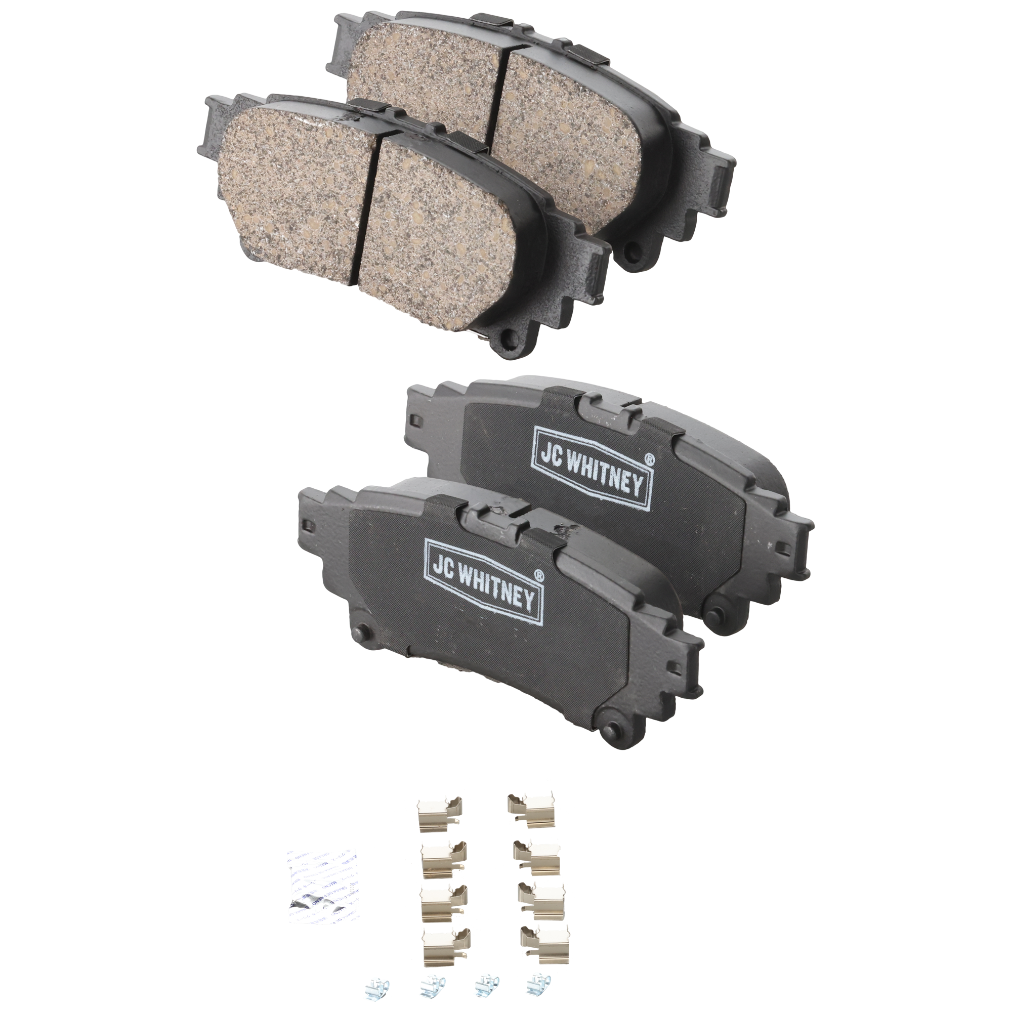 AM RX350-10-15 SIENNA 11-20 REAR BRAKE PAD SET 2 Wheel Set SKU JSTPSSCP1391 OEM 044660E010-044660E040-04466470