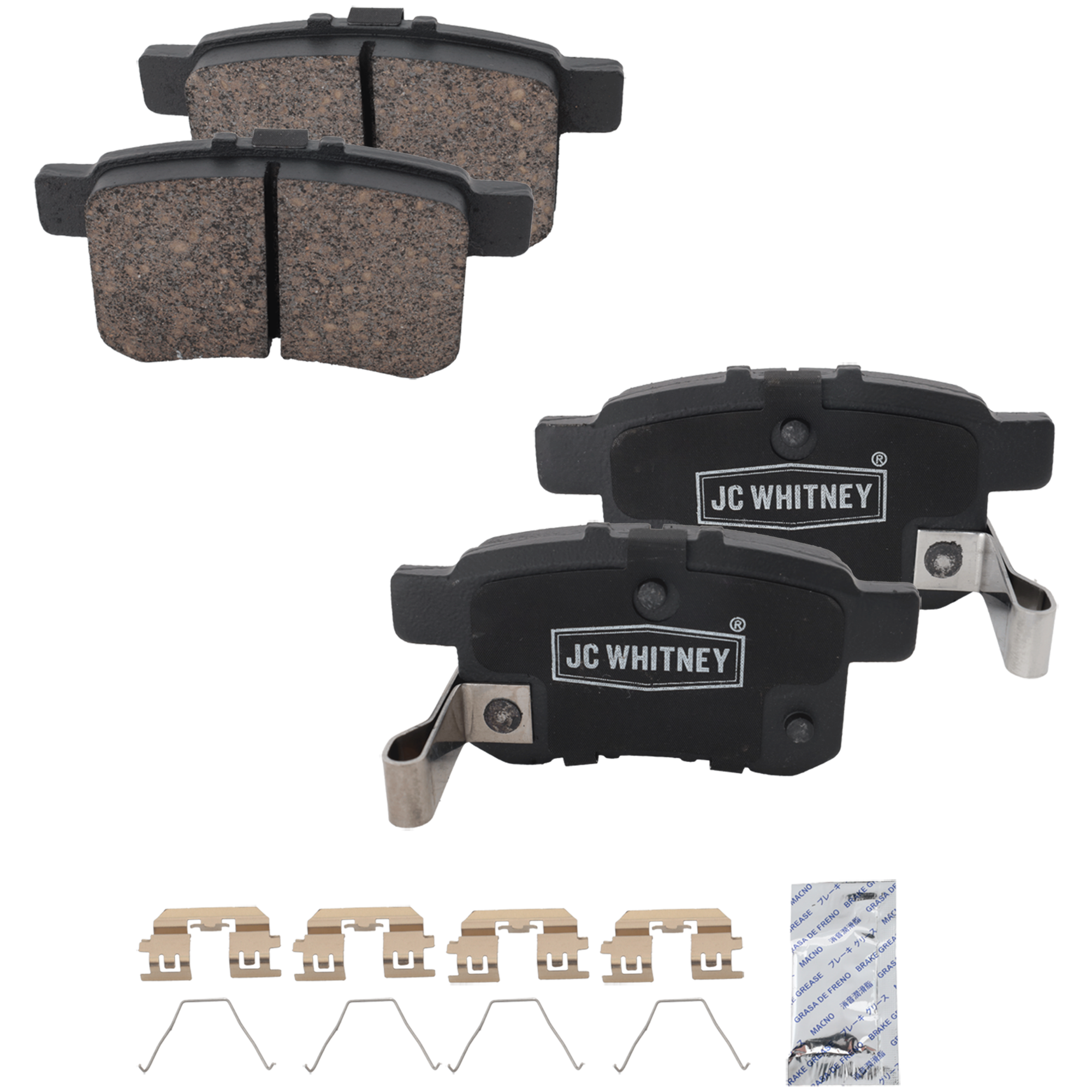 AM CAMARO 10-15 CAPRICE 11-17 FRONT BRAKE PAD SET 2 Wheel Set SKU JSTPSSCP1404 OEM 92230269-92257988