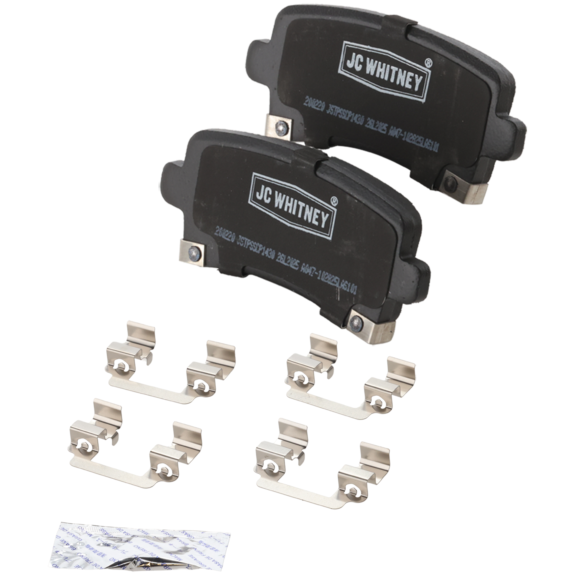 AM LACROSSE 10-16 SAAB 9-5-10-11 REAR BRAKE PAD SET 2 Wheel Set SKU JSTPSSCP1430 OEM 13234468-13237767-13237768-133