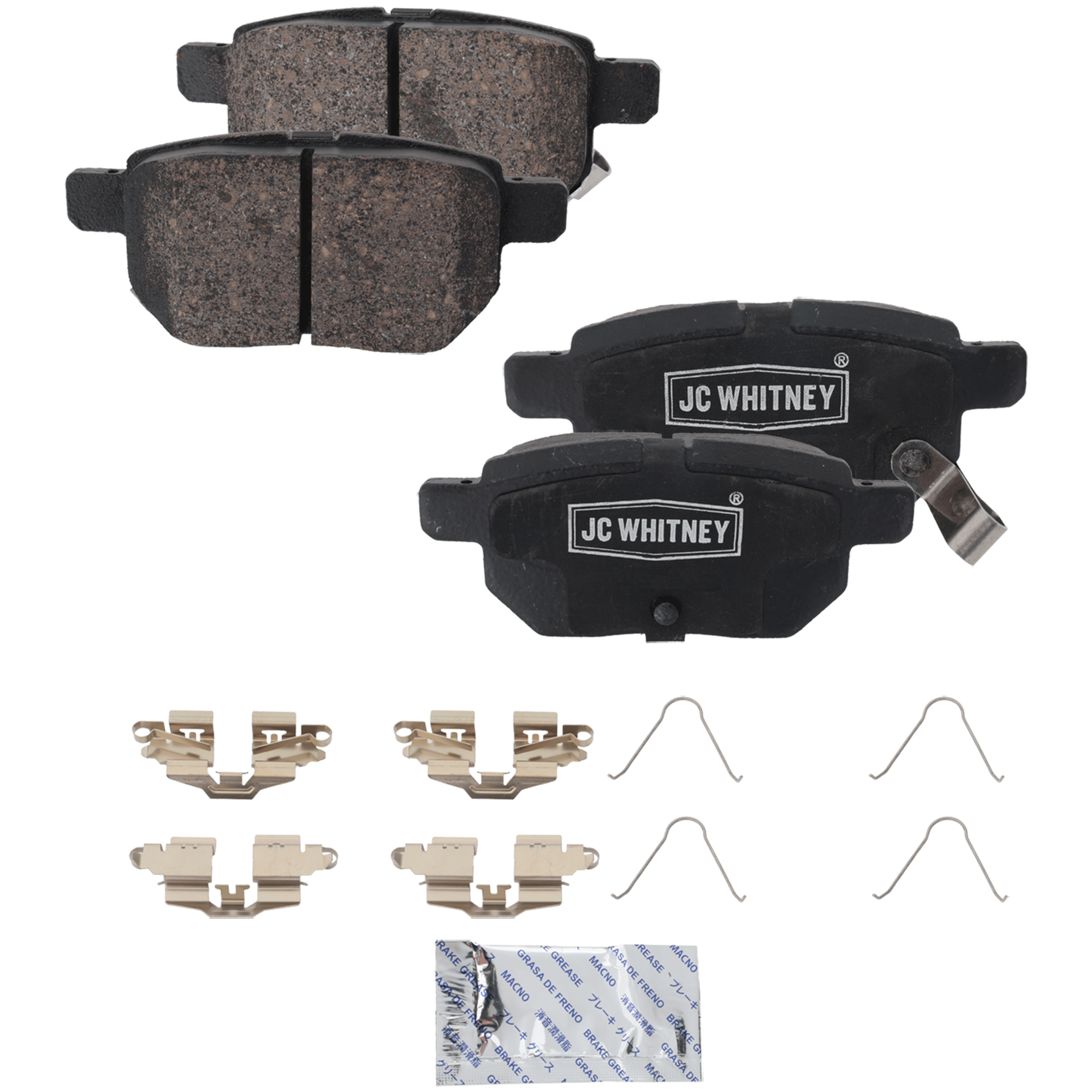 AM ACCORD 11-17 TSX 11-14 REAR BRAKE PAD SET 2 Wheel Set SKU JSTPSSCP1451 OEM 43022TA0A40-43022TA0A41-43022T
