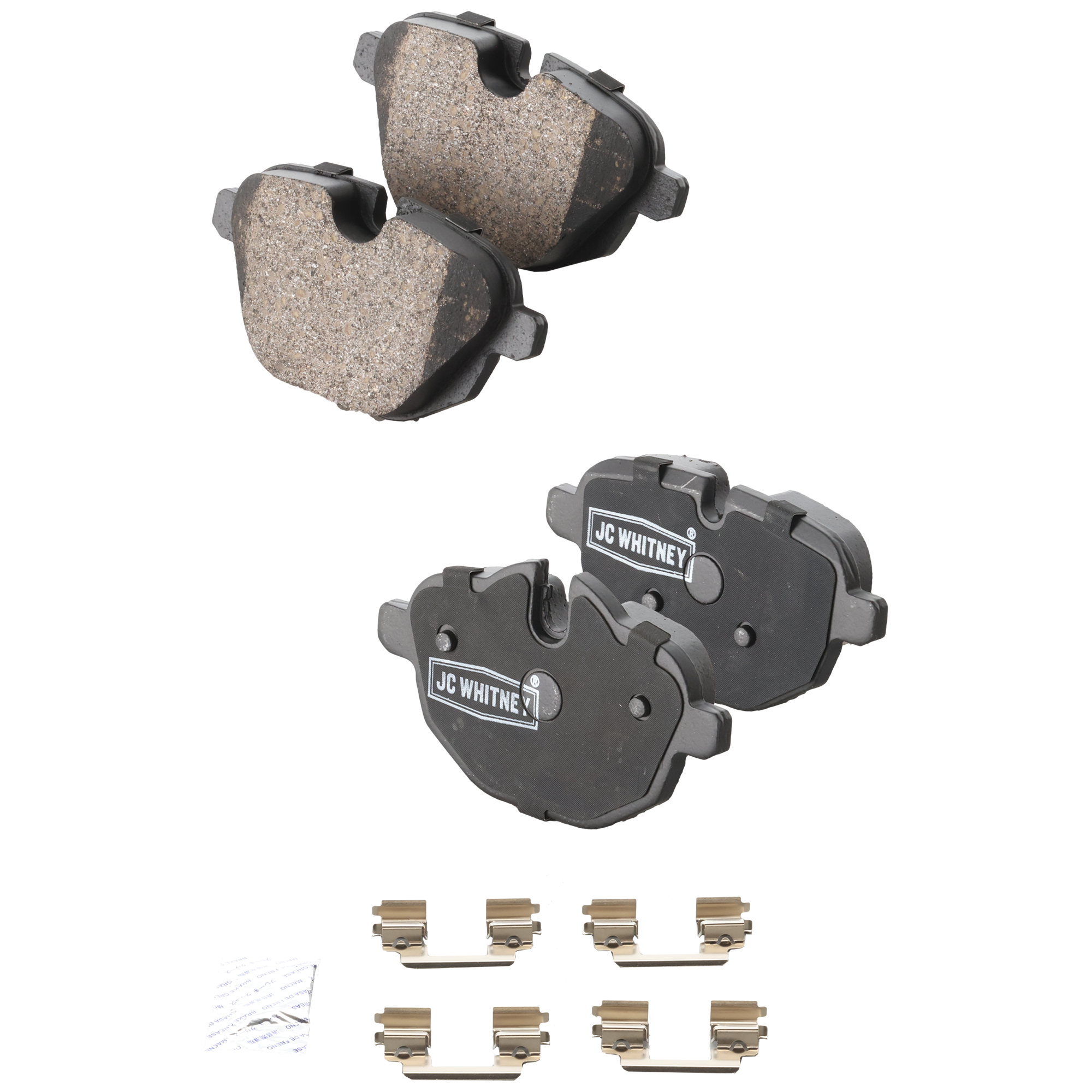 AM 5 SERIES 11-23 I8-14-20 REAR BRAKE PAD SET 2 Wheel Set SKU JSTPSSCP1473 OEM 34216788284-34216796741-342167