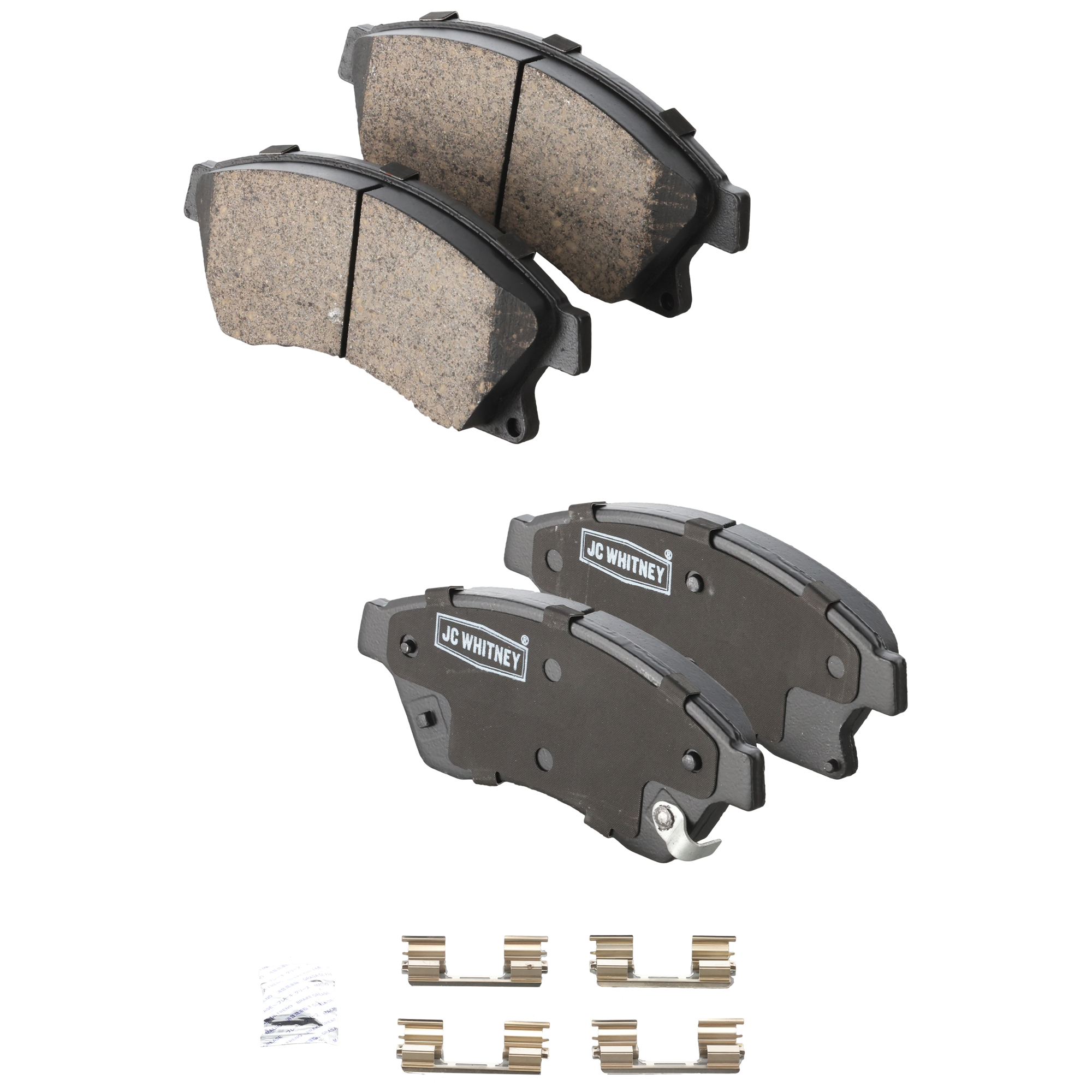 AM CRUZE 11-15 CRUZE LIMITED 16-16 SONIC 12-17 FRONT BRAKE PAD SET 2 Wheel Set SKU JSTPSSCP1522 OEM 13356286-13412807-42570931