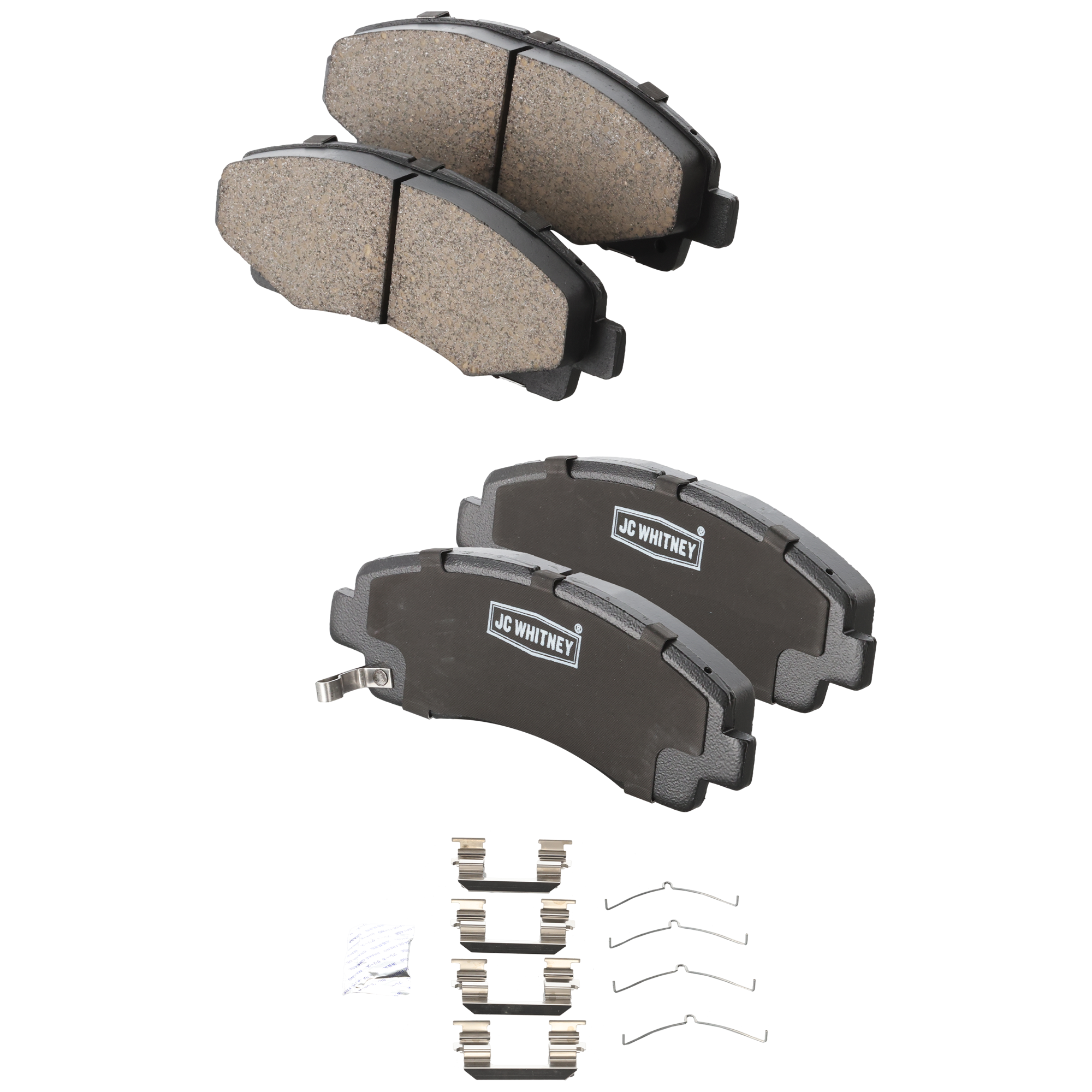 AM RIDGELINE 06-14 TLX 15-20 FRONT BRAKE PAD SET 2 Wheel Set SKU JSTPSSCP1584 OEM 45022SJPA00-45022SJPA01-45022S