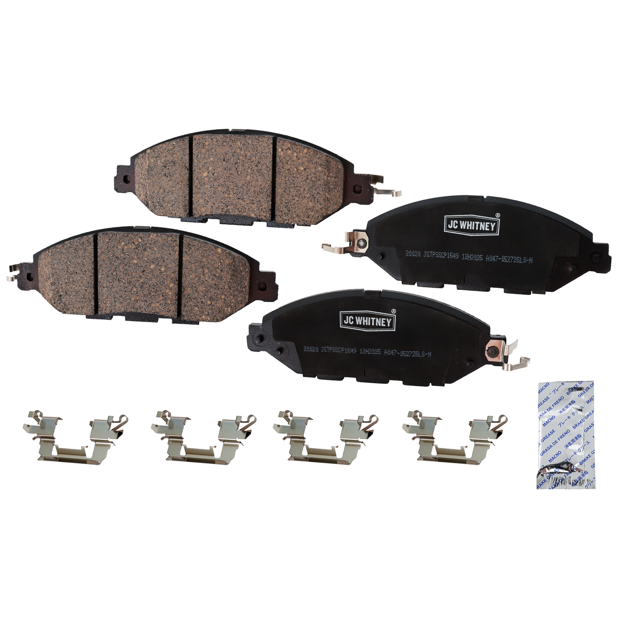 AM PATHFINDER 13-20 QX60-14-20 MURANO 15-22 JX35-13-13 FRONT BRAKE PAD SET 2 Wheel Set SKU JSTPSSCP1649 OEM D10603JA0A