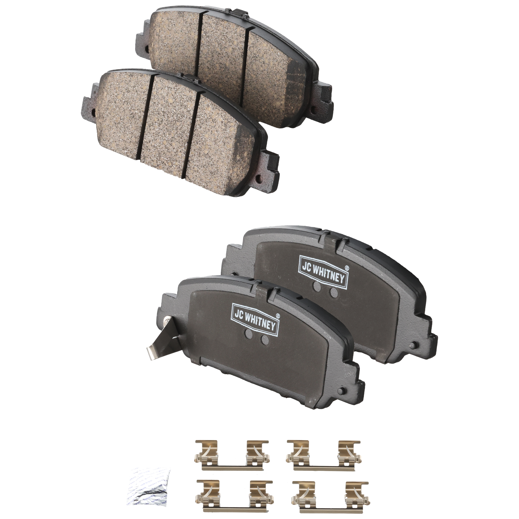 AM ACCORD 13-22 HR V 16-22 FRONT BRAKE PAD SET 2 Wheel Set SKU JSTPSSCP1654 OEM 45022T2GA00-45022T2GA01-45022T