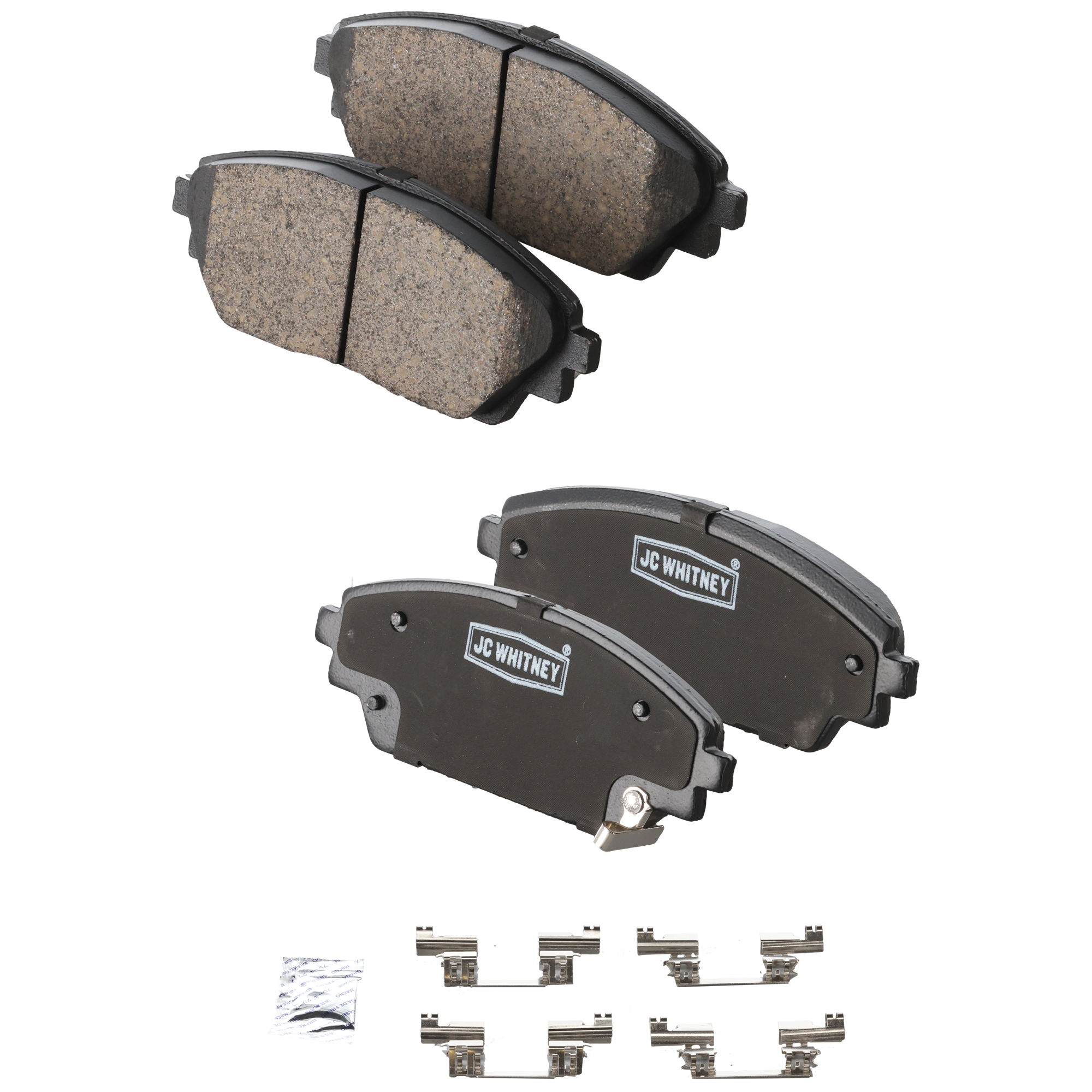 AM CX 3-16-20 MAZDA 3-14-18 FRONT BRAKE PAD SET 2 Wheel Set SKU JSTPSSCP1728 OEM B4Y03328ZA B4Y03328ZB B6YS3328